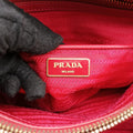 プラダ Prada ハンドバッグ レディース プロムナード レッド サフィアーノレザー BL0837 7/I