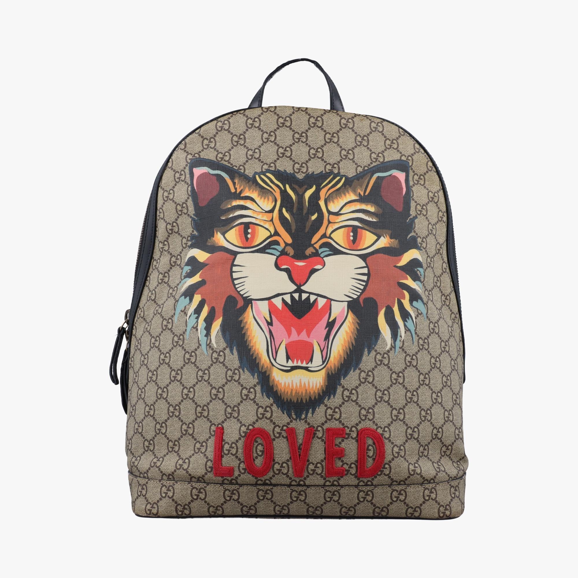 グッチ Gucci リュック/バックパック レディース アングリーキャット　CGスプリーム マルチカラー PVCコーティングキャンバス 419584 G022621221