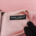 ディーアンドジー D&G ワンピース レディース マンマワーズドレス ピンク×マルチカラー ファブリック 40