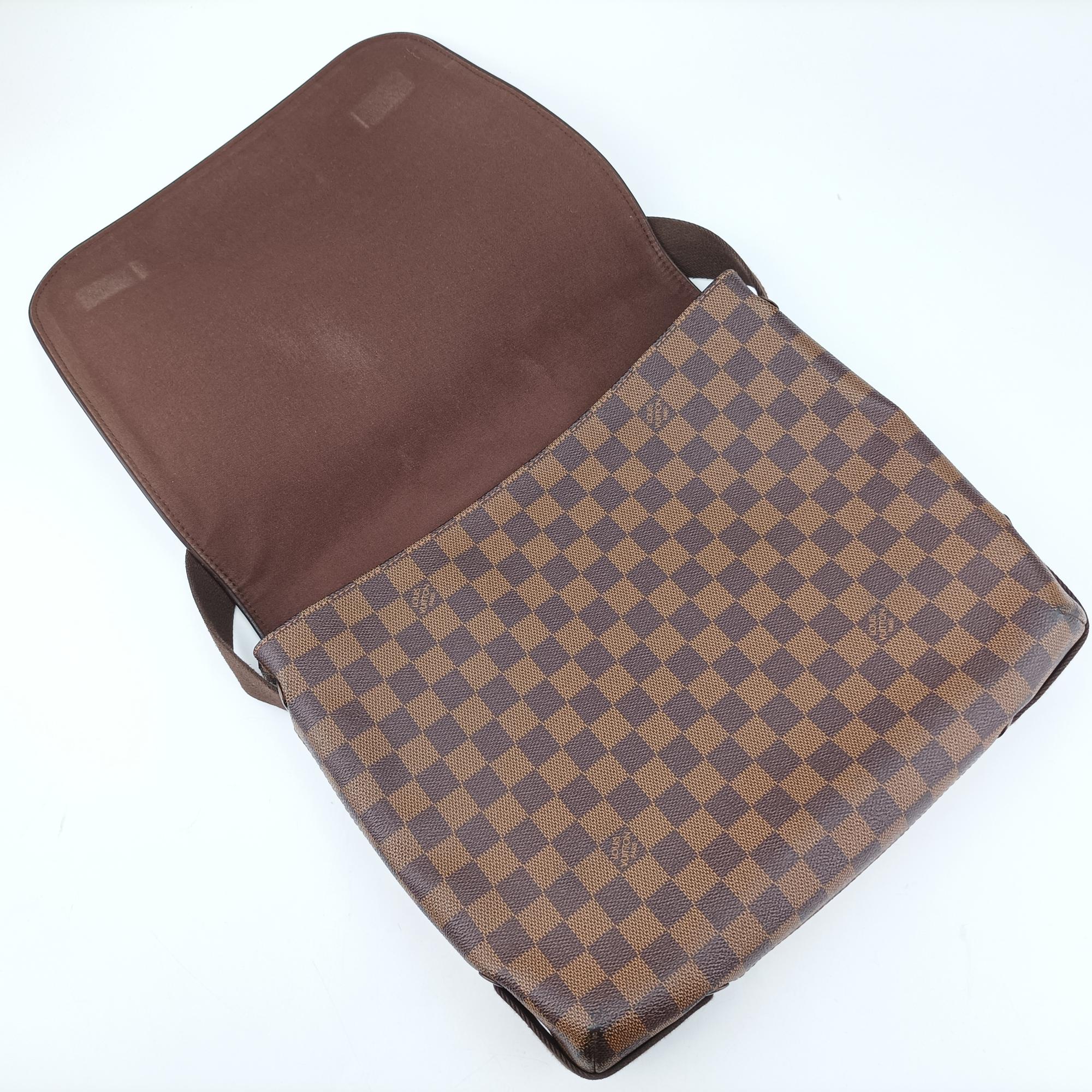 ルイヴィトン Louis Vuitton ショルダーバッグ レディース ブルックリンMM エベーヌ ダミエキャンバス N51211 CA4180