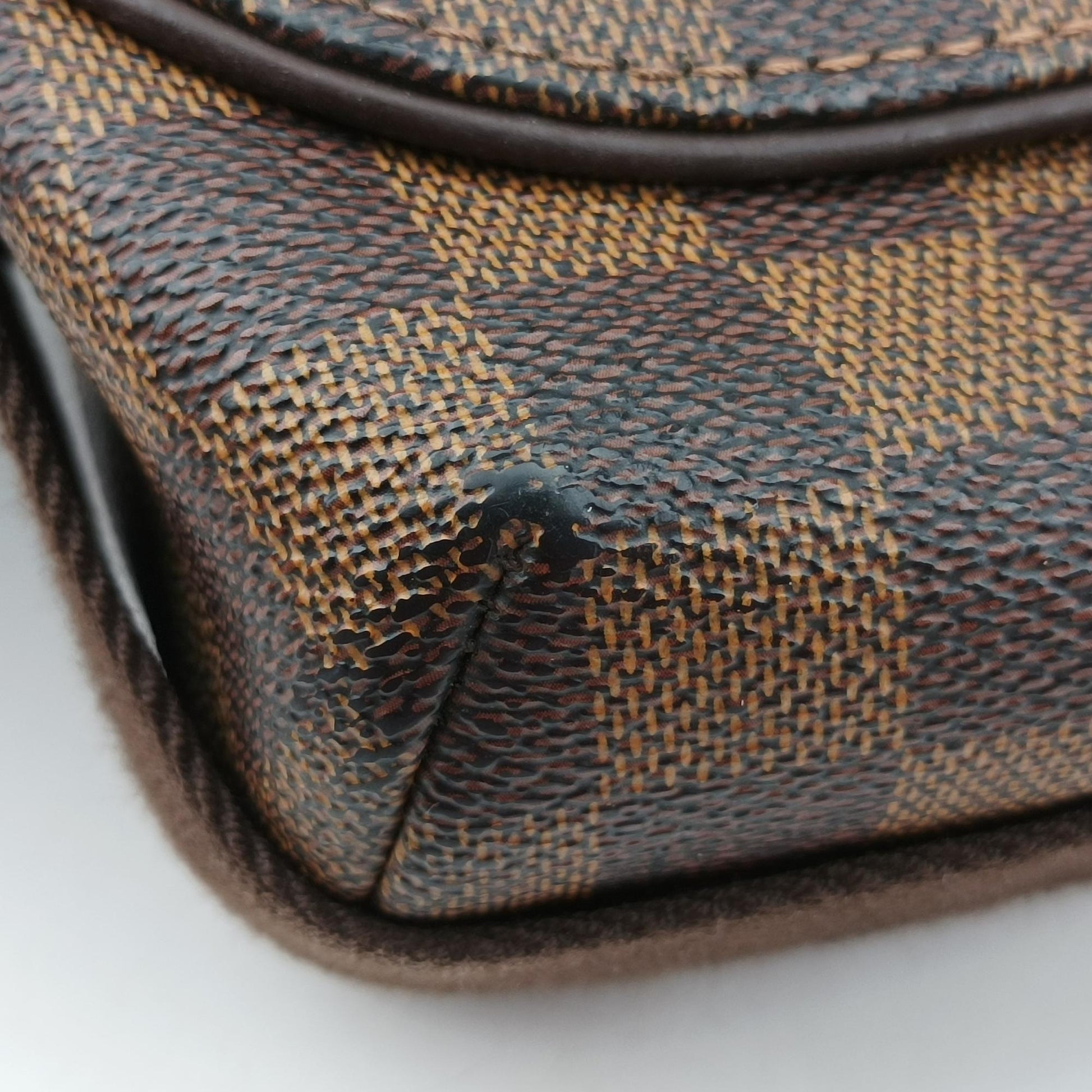 ルイヴィトン Louis Vuitton ショルダーバッグ レディース ブルックリンMM エベーヌ ダミエキャンバス N51211 CA4180