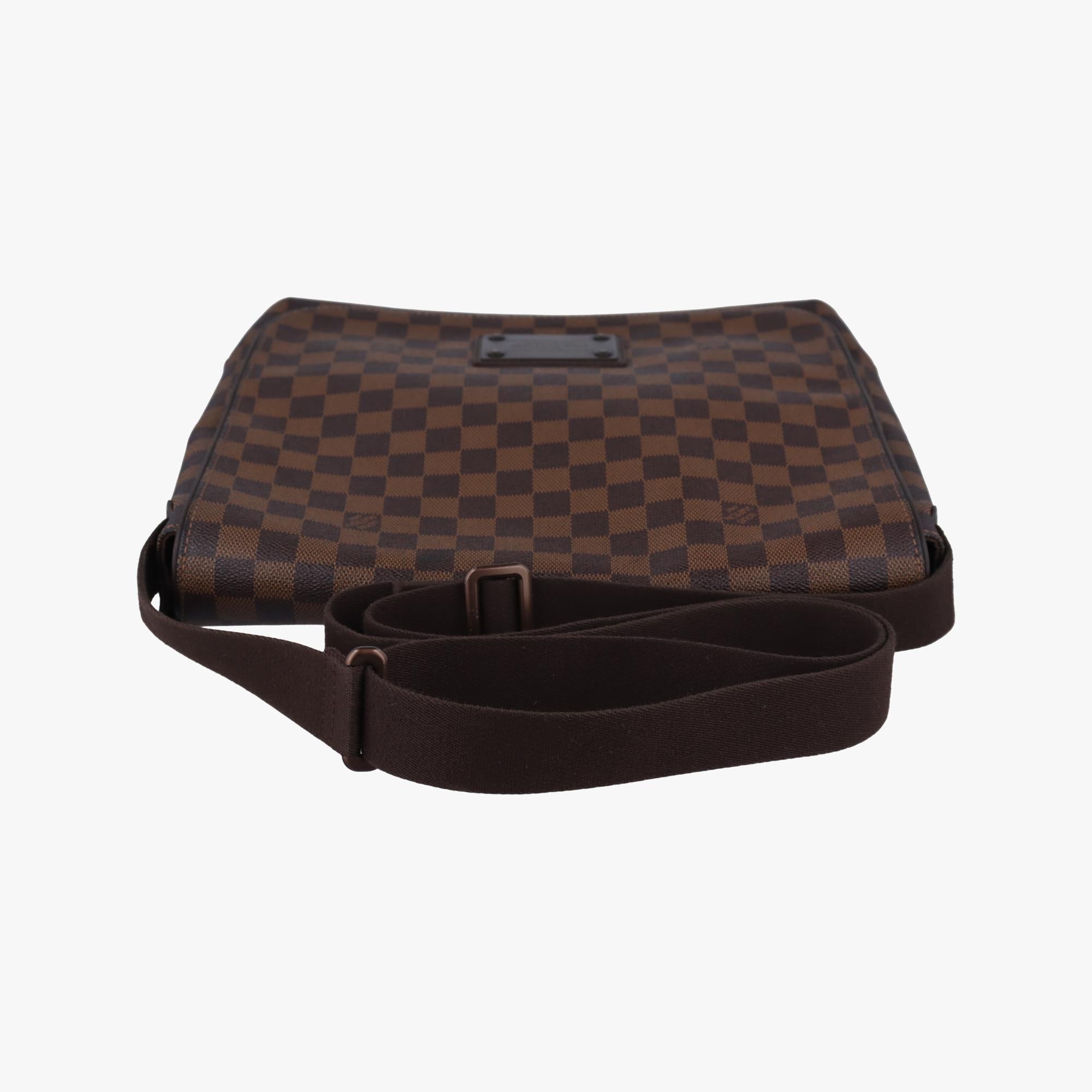 ルイヴィトン Louis Vuitton ショルダーバッグ レディース ブルックリンMM エベーヌ ダミエキャンバス N51211 CA4180