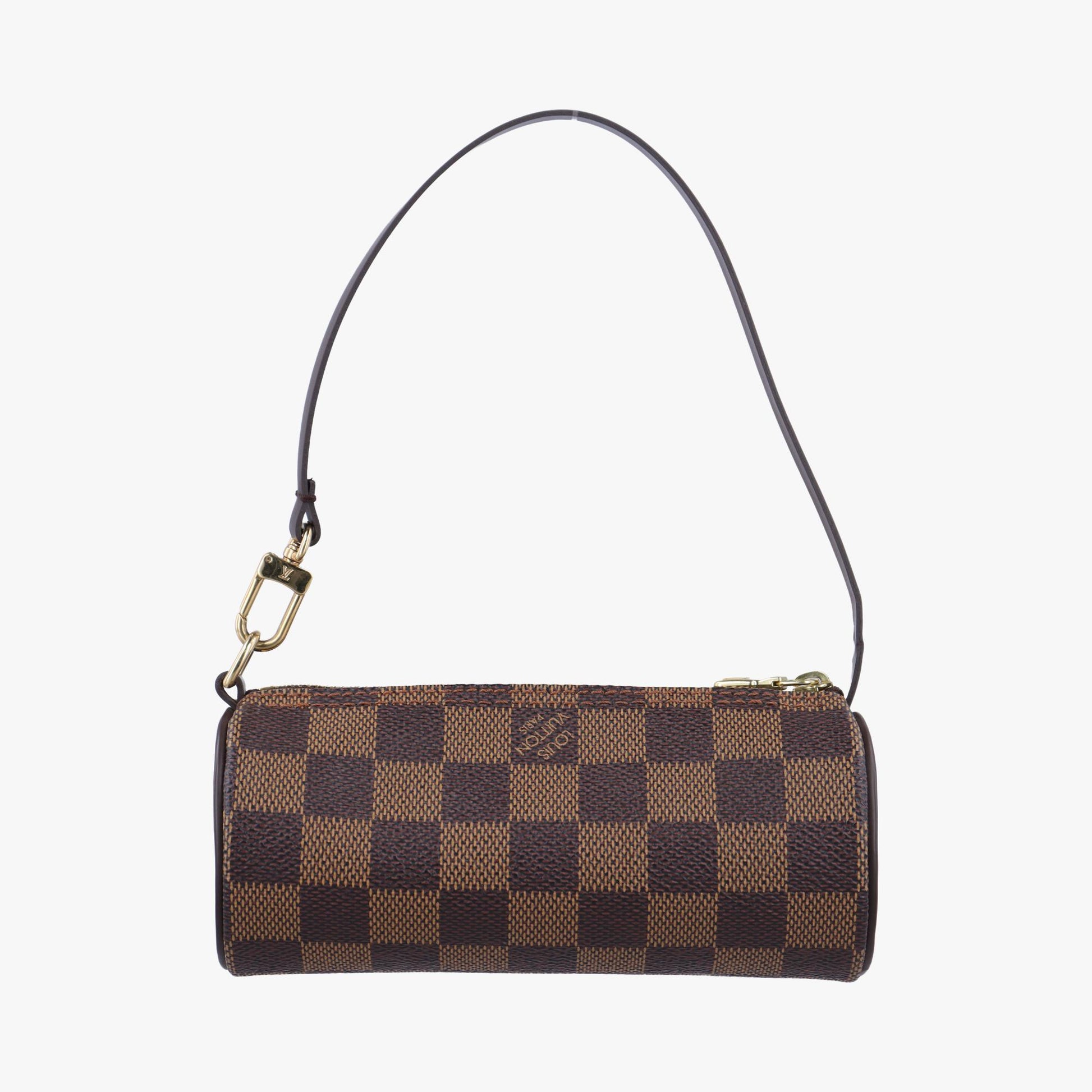 ルイヴィトン Louis Vuitton ハンドバッグ レディース ポシェットパピヨン エベーヌ ダミエキャンバス N51380