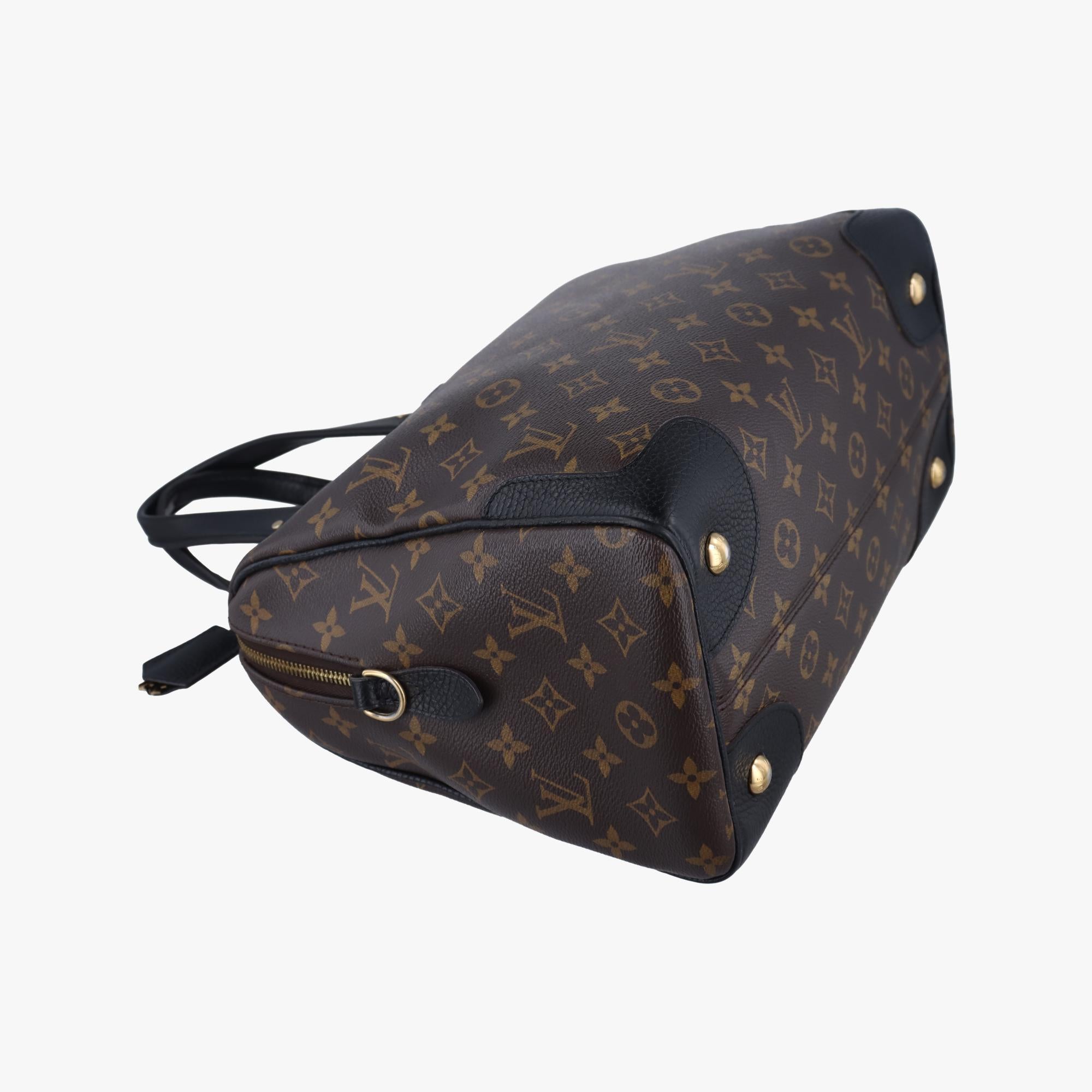 ルイヴィトン Louis Vuitton ショルダーバッグ レディース レティーロPM モノグラム/ブラウン系×ノワール モノグラム マカサー×カーフレザー M50058 DR1115