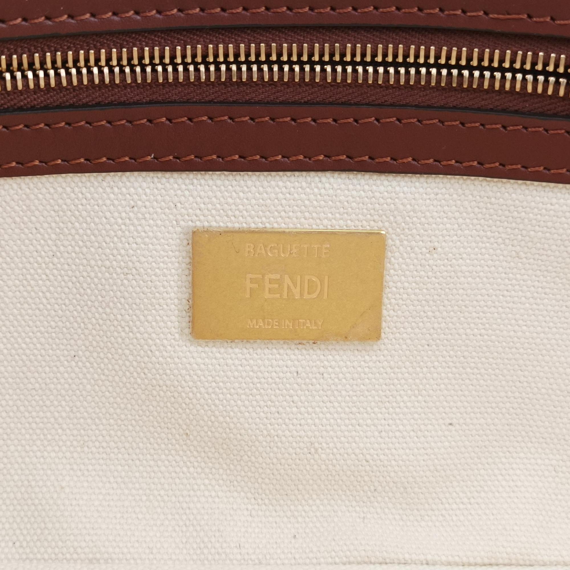 フェンディ Fendi ショルダーバッグ レディース マンマバケット マルチカラー キャンバス 8BR600-AGKA-218-8241