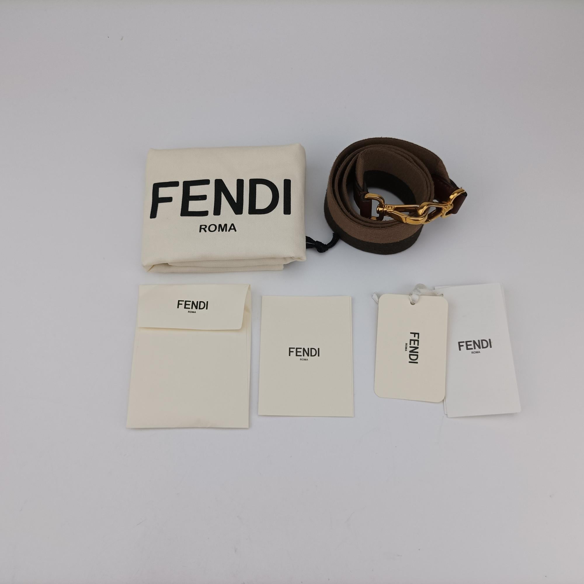 フェンディ Fendi ショルダーバッグ レディース マンマバケット マルチカラー キャンバス 8BR600-AGKA-218-8241