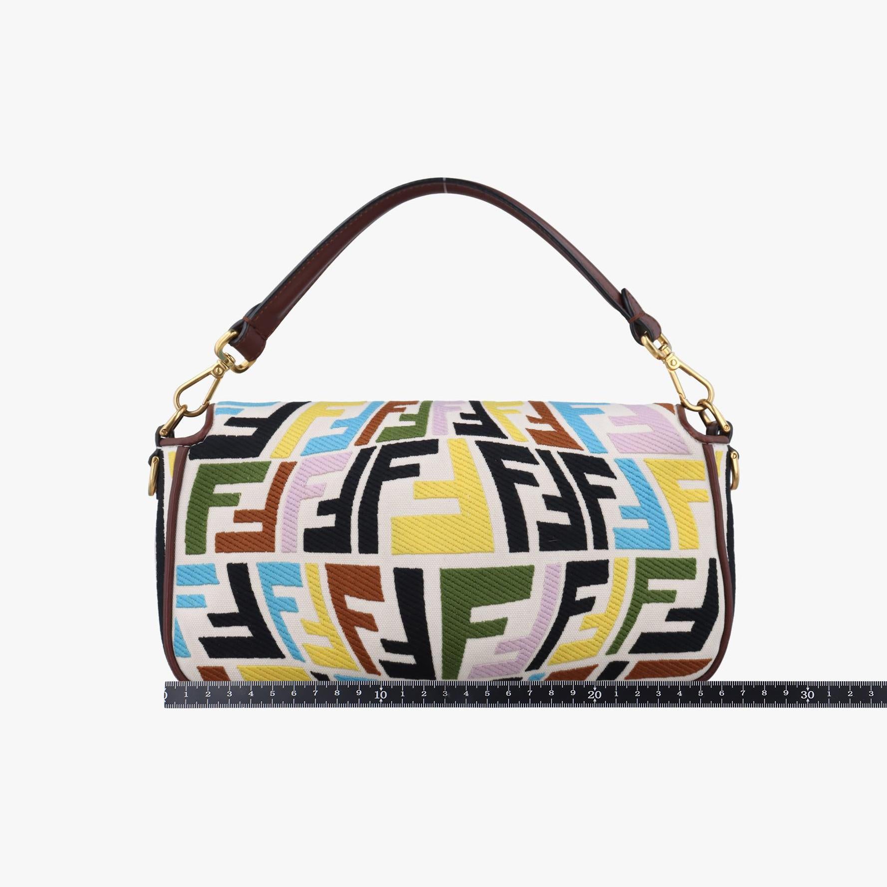 フェンディ Fendi ショルダーバッグ レディース マンマバケット マルチカラー キャンバス 8BR600-AGKA-218-8241