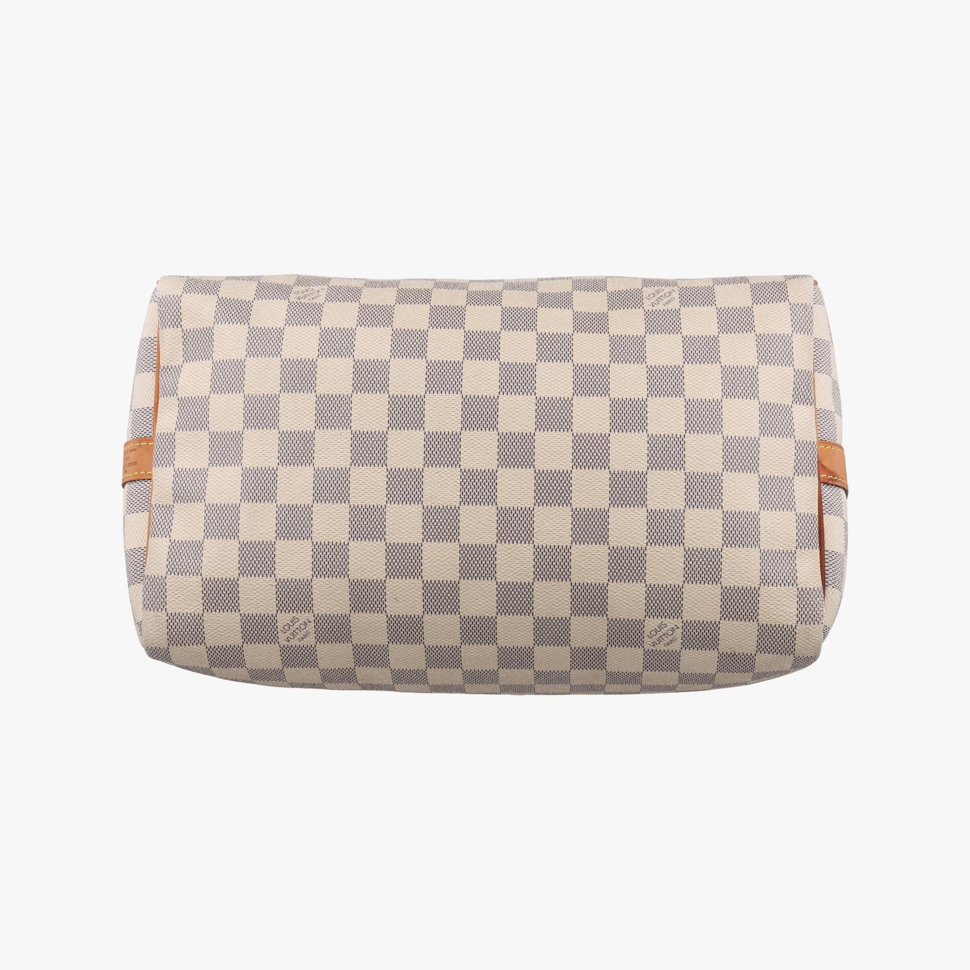 ルイヴィトン Louis Vuitton ボストンバッグ レディース スピーディ30 アズール ダミエキャンバス N41533 SP3176