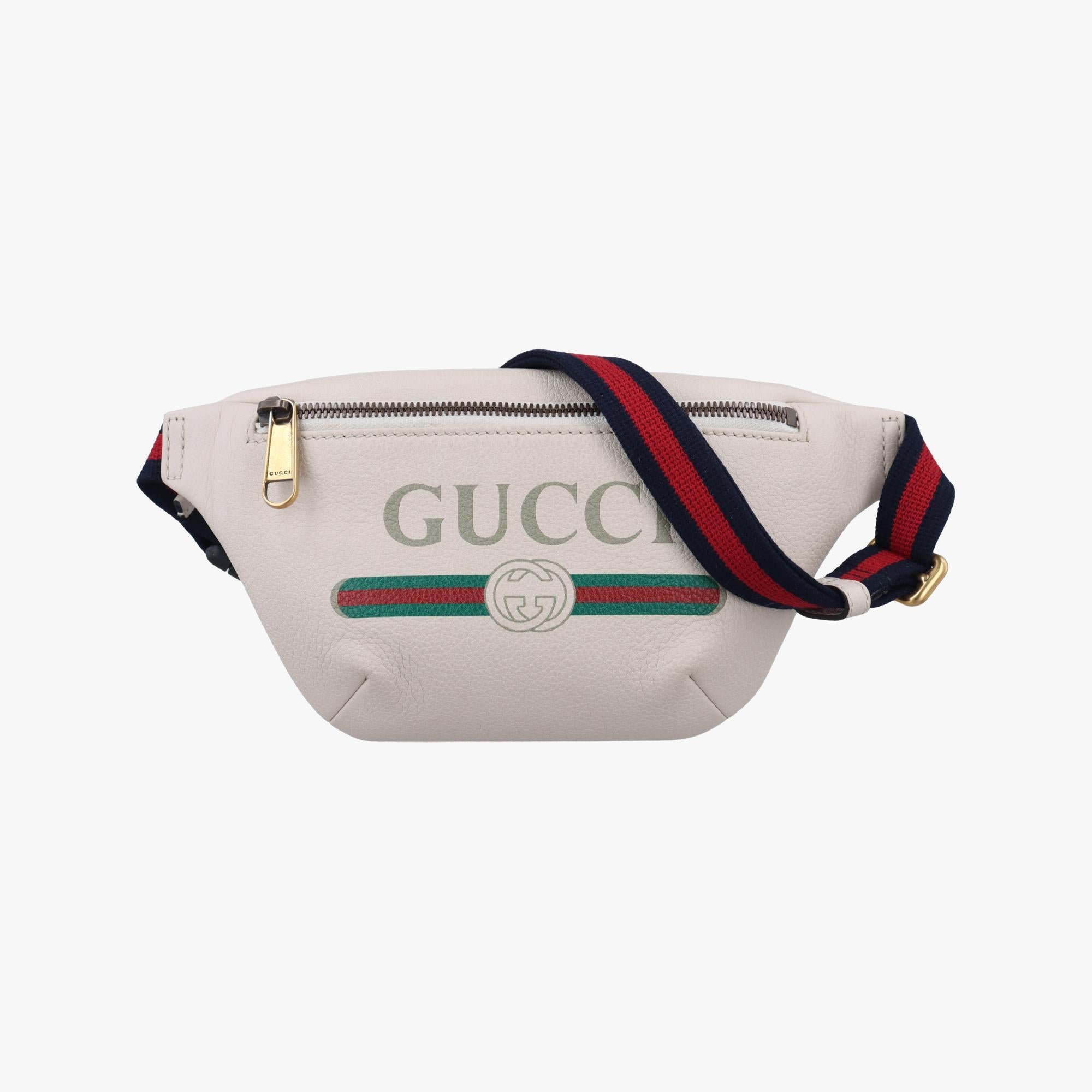 グッチ Gucci ショルダーバッグ レディース グッチプリント アイボリー レザー 527792 E027437579