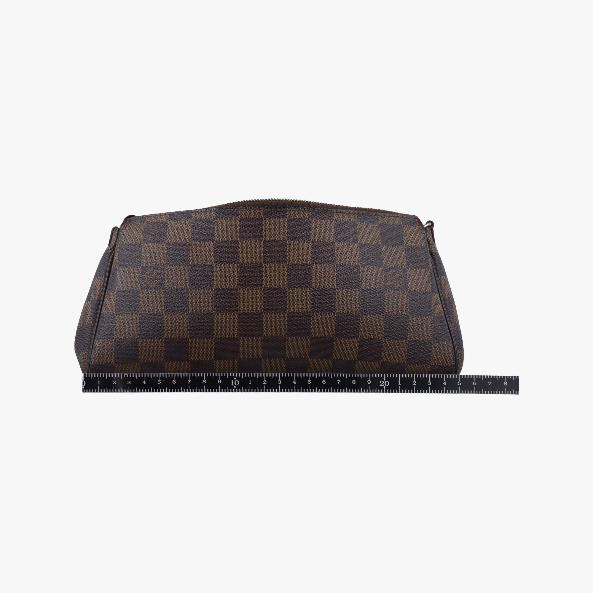 ルイヴィトン Louis Vuitton ショルダーバッグ レディース エヴァ ブラウン ダミエキャンバス N55213 DU3009