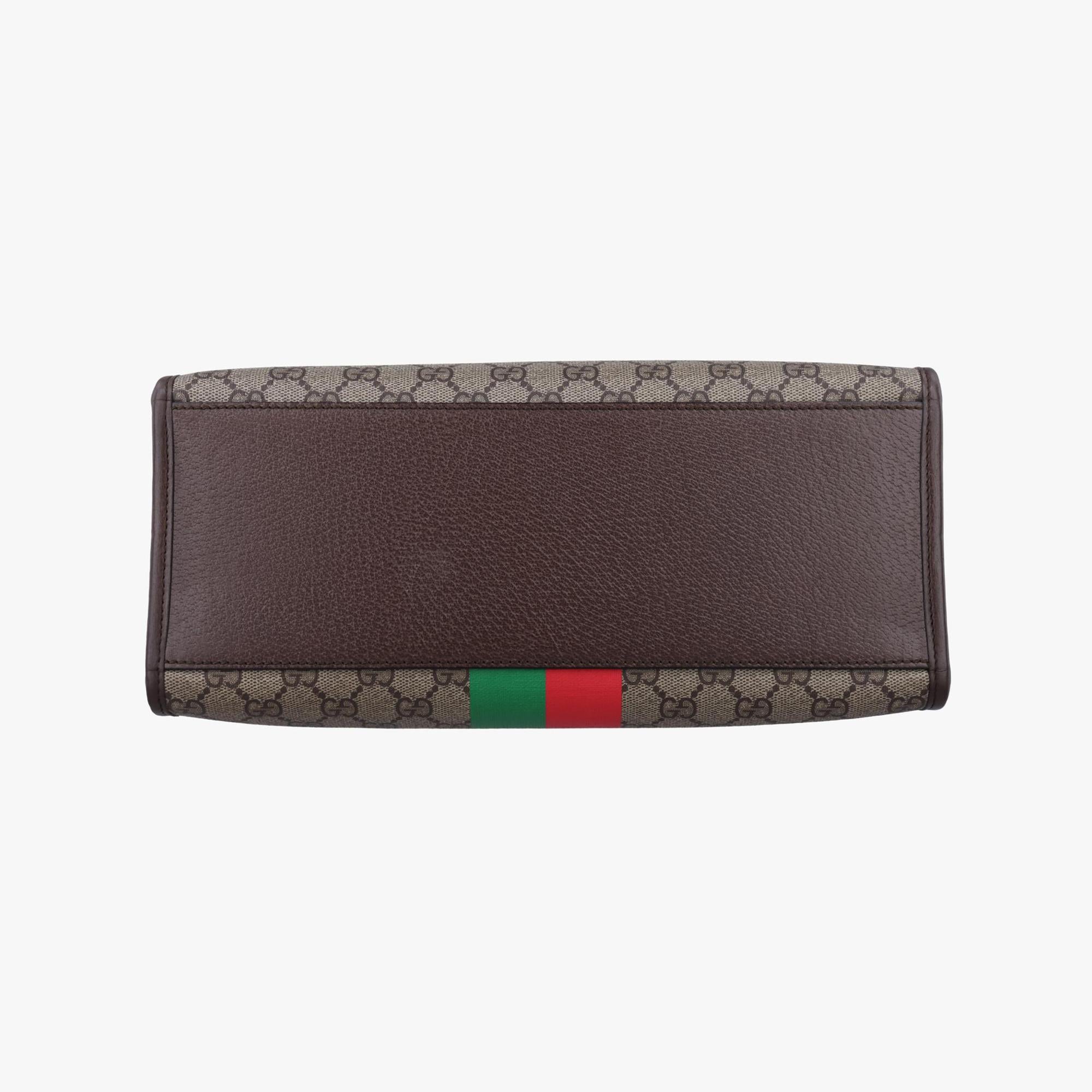 グッチ Gucci ショルダーバッグ レディース グッチ タイガー ミディアム ベージュｘレッド PVCコーティングキャンバス×レザー 659983 E036858330