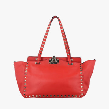 ヴァレンティノ Valentino ショルダーバッグ レディース ロックスタッズ レッド レザー BL-H037BOL3