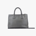 プラダ Prada ショルダーバッグ レディース ガレリア グレー サフィアーノレザー 1BA786 214