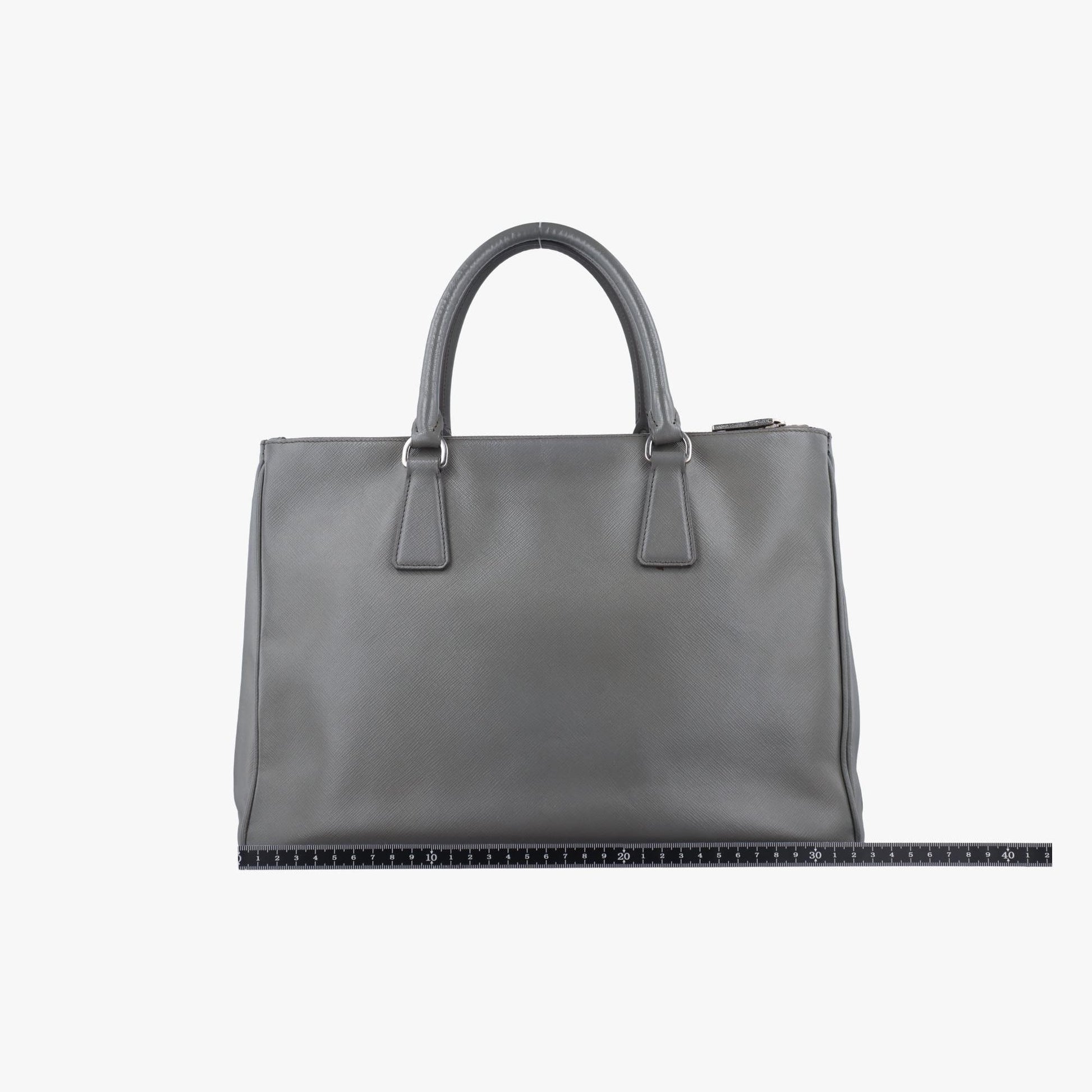 プラダ Prada ショルダーバッグ レディース ガレリア グレー サフィアーノレザー 1BA786 214