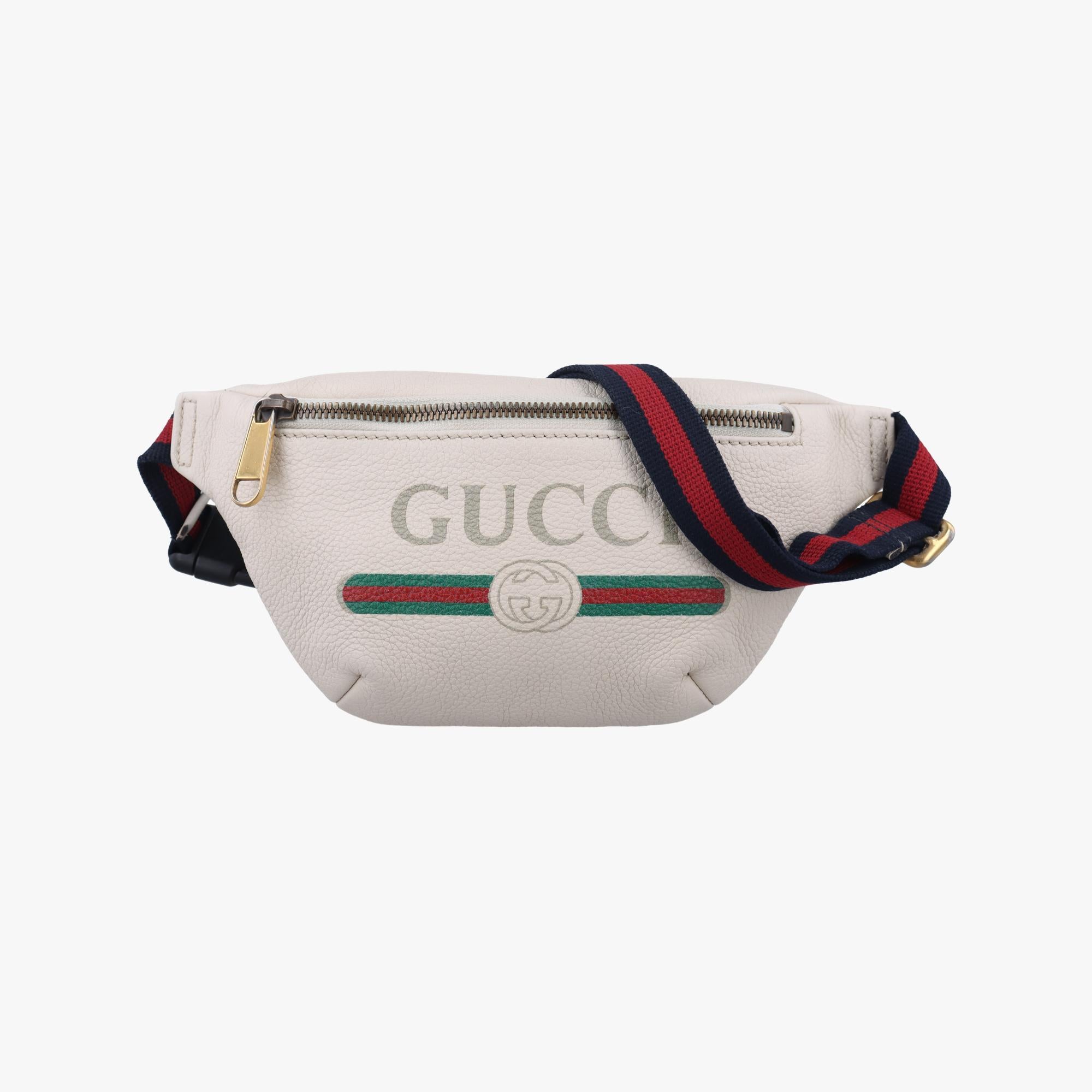 グッチ Gucci ショルダーバッグ レディース グッチプリント アイボリー レザー 527792 C027868511