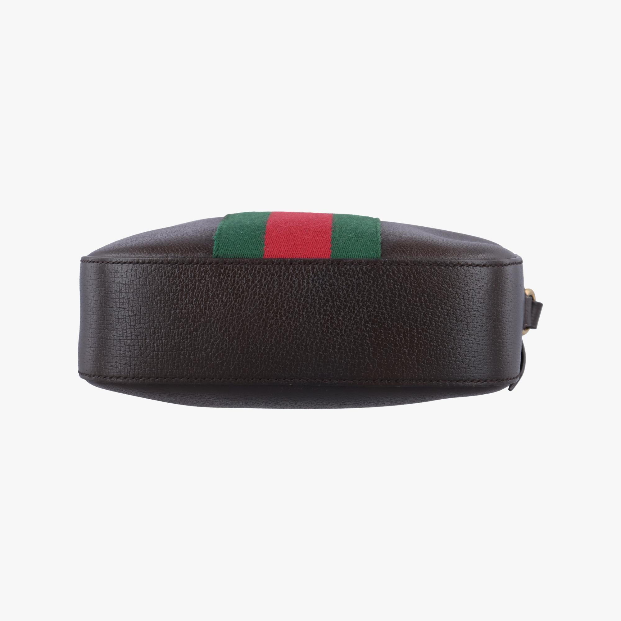 グッチ Gucci ショルダーバッグ レディース ビーウェブ ブラウン×レッド×グリーン レザー 412008 C019337681