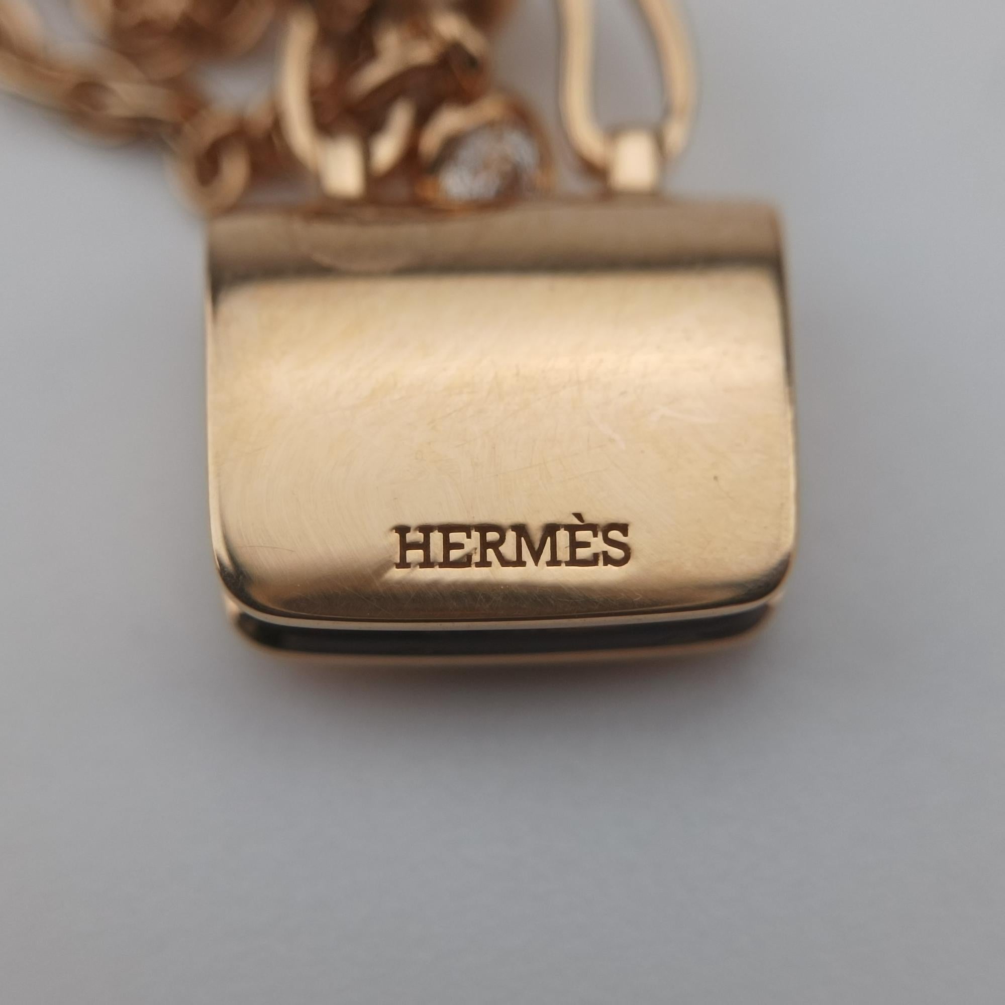 エルメス Hermes ネックレス レディース コンスタンス ゴールド AU750 20AS263365