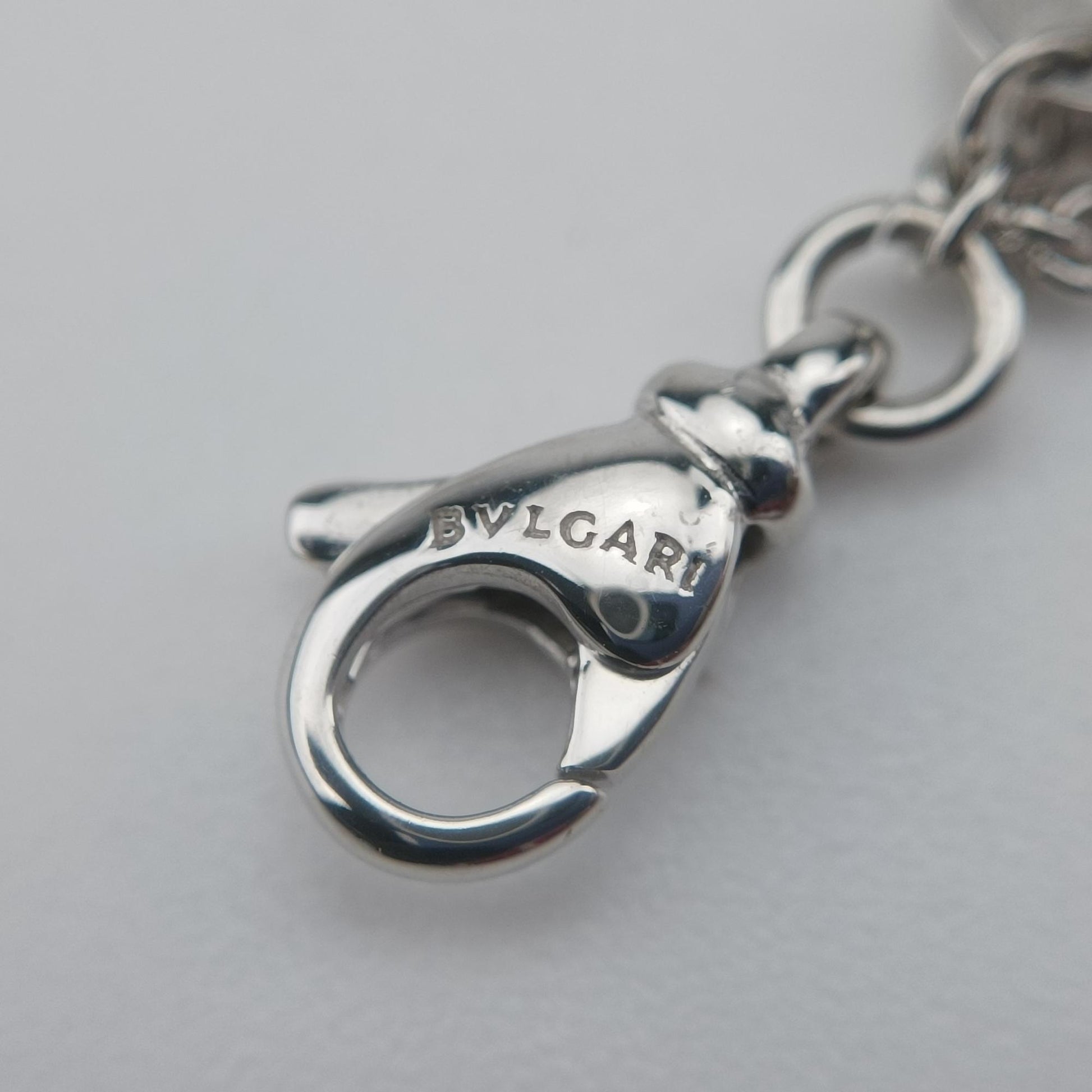 ブルガリ Bvlgari ネックレス レディース ビーゼロワン ダイヤモンド シルバー AU750