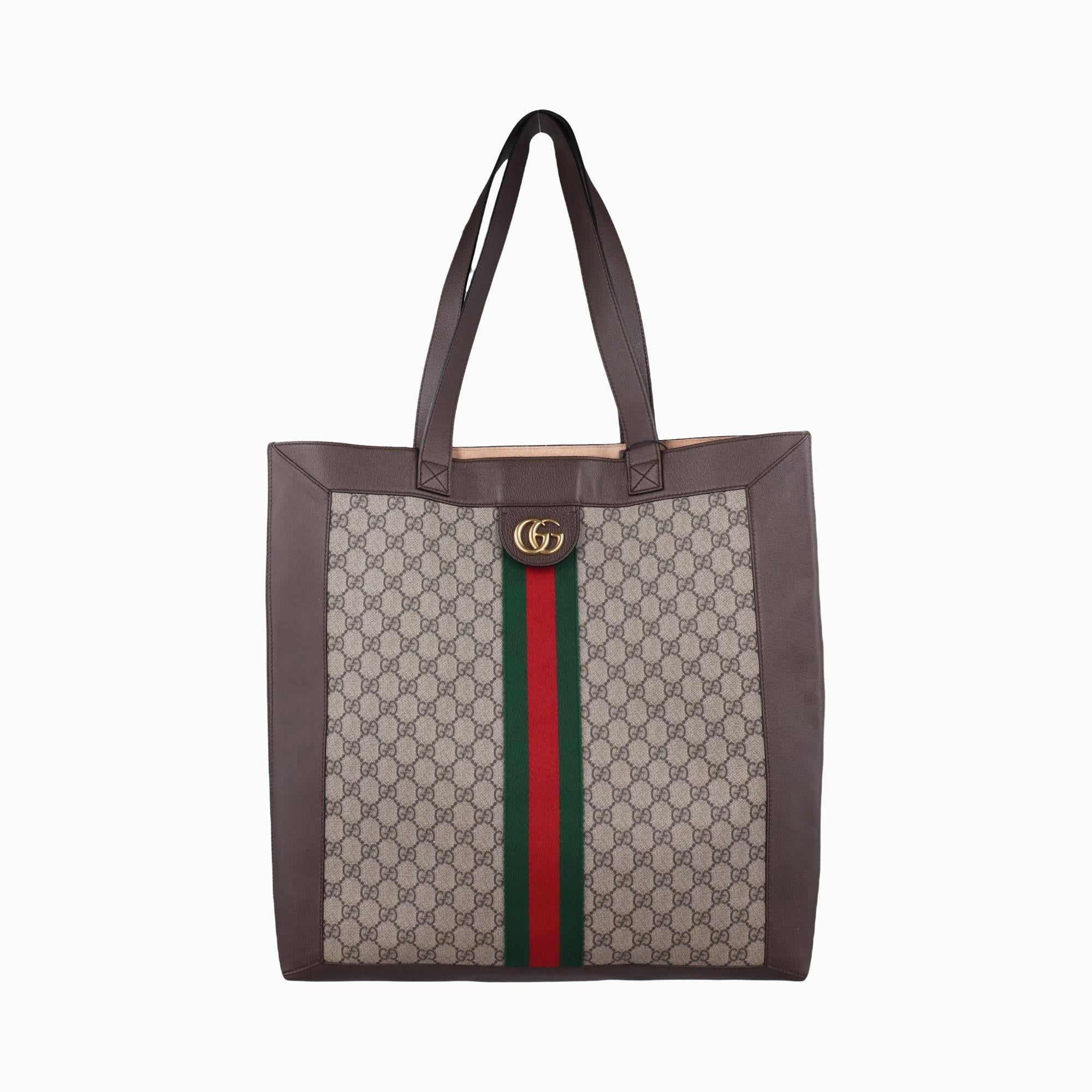 グッチ Gucci ショルダーバッグ レディース オフィディア ブラウン×レッド×グリーン PVCコーティングキャンバス×レザー 519335 D024917939