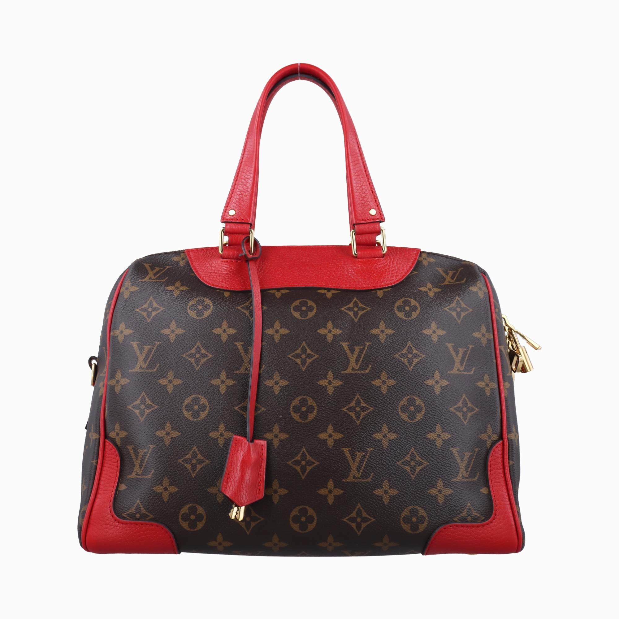 ルイヴィトン Louis Vuitton ショルダーバッグ レディース レティーロPM モノグラム/ブラウン系×コクリコ モノグラムキャンバス M50057 AH0156