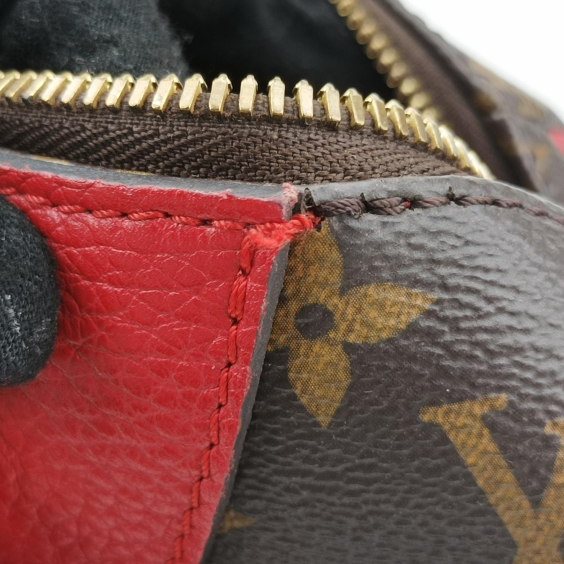 ルイヴィトン Louis Vuitton ショルダーバッグ レディース レティーロPM モノグラム/ブラウン系×コクリコ モノグラムキャンバス M50057 AH0156