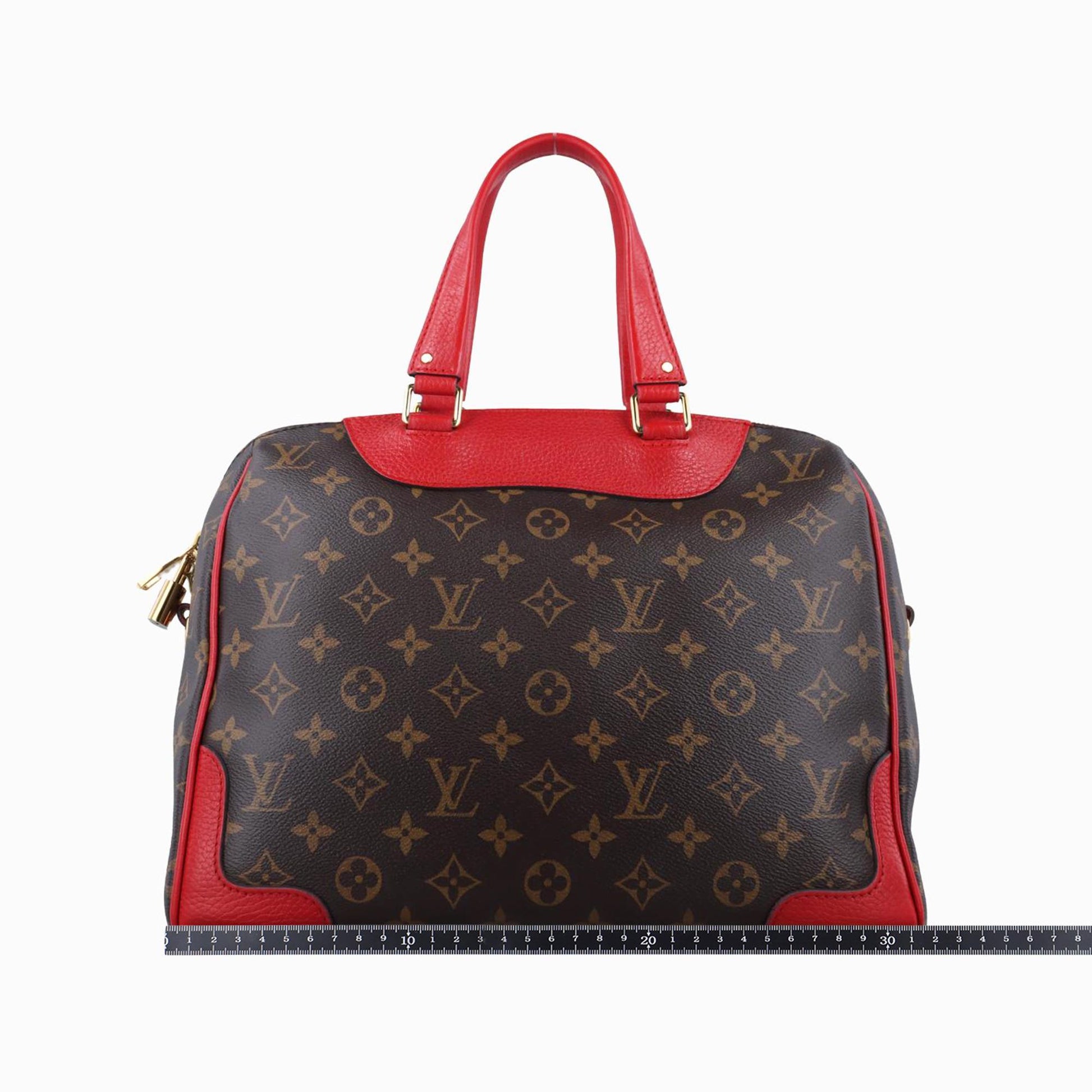 ルイヴィトン Louis Vuitton ショルダーバッグ レディース レティーロPM モノグラム/ブラウン系×コクリコ モノグラムキャンバス M50057 AH0156