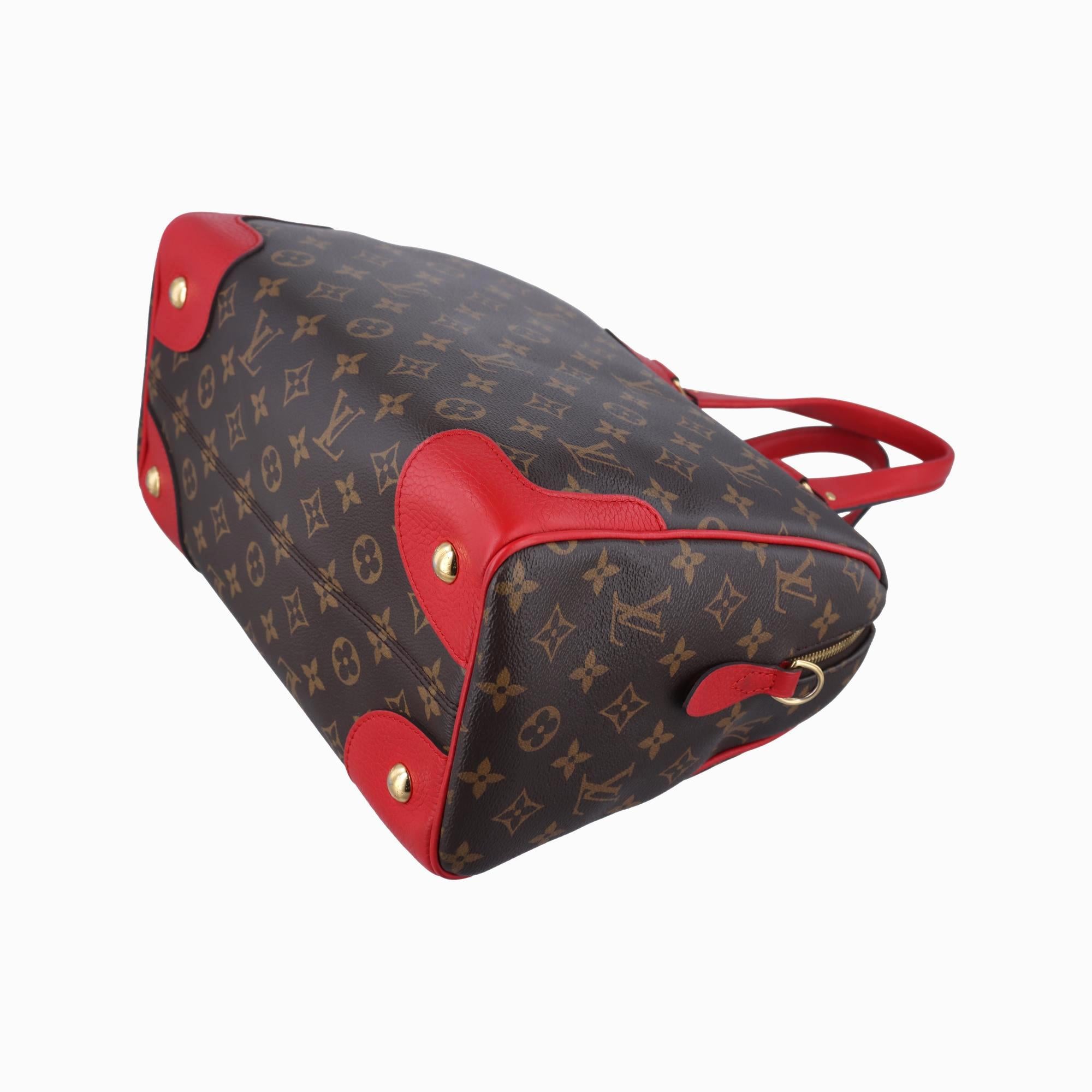 ルイヴィトン Louis Vuitton ショルダーバッグ レディース レティーロPM モノグラム/ブラウン系×コクリコ モノグラムキャンバス M50057 AH0156