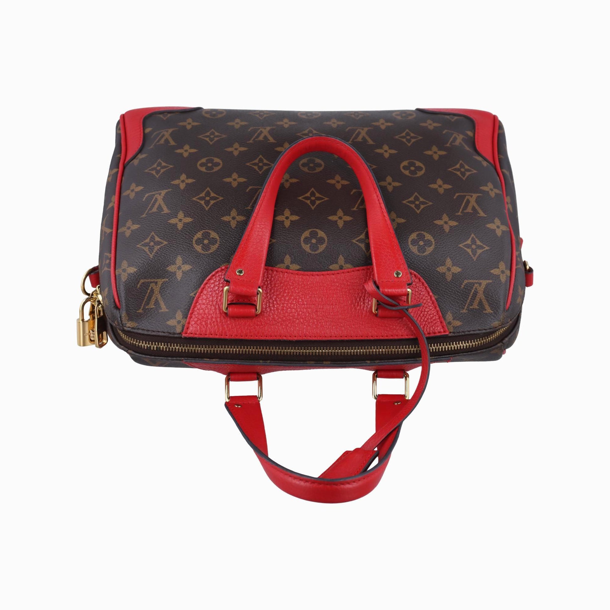 ルイヴィトン Louis Vuitton ショルダーバッグ レディース レティーロPM モノグラム/ブラウン系×コクリコ モノグラムキャンバス M50057 AH0156