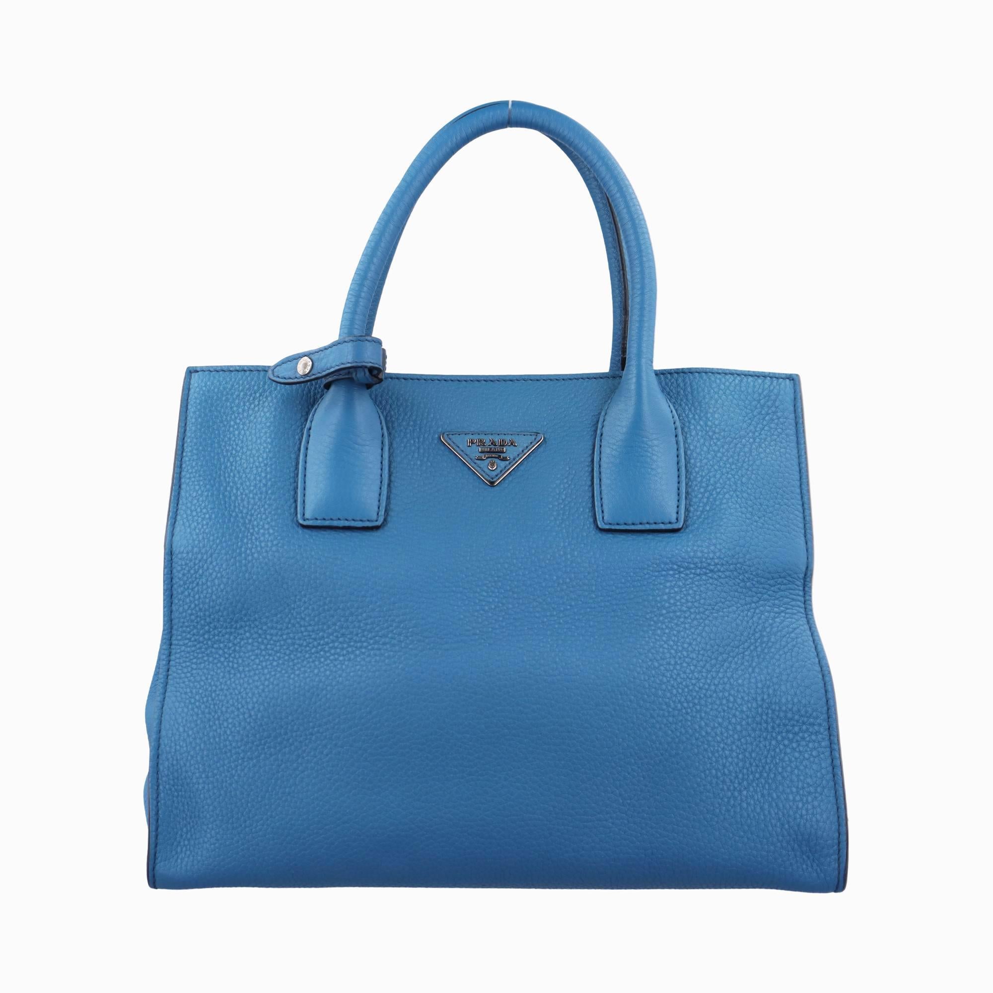 プラダ Prada ショルダーバッグ レディース ヴィッテロ ダイノ ブルー レザー BN2693 58/M 158