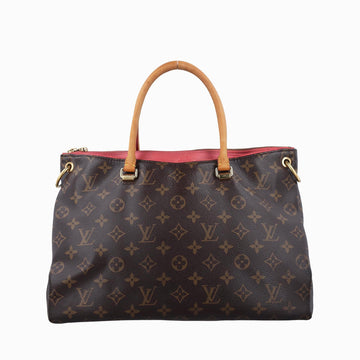 ルイヴィトン Louis Vuitton ショルダーバッグ レディース パラス モノグラム/ブラウン系×ローズ モノグラムキャンバス×カーフレザー M41147 CA0155