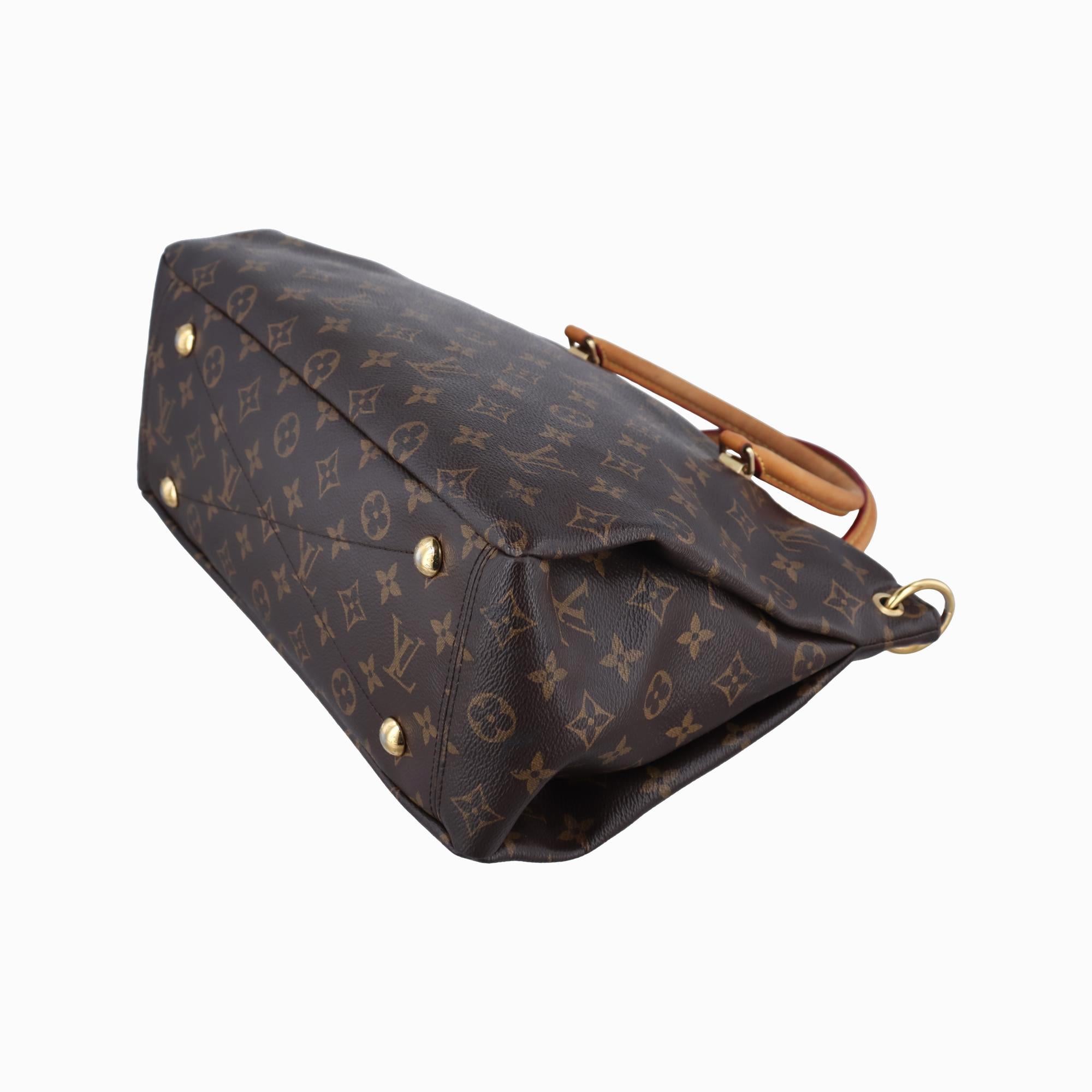 ルイヴィトン Louis Vuitton ショルダーバッグ レディース パラス モノグラム/ブラウン系×ローズ モノグラムキャンバス×カーフレザー M41147 CA0155