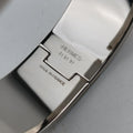 エルメス Hermes ブレスレット レディース クリッククラック オレンジ×シルバー GP FI 01 97