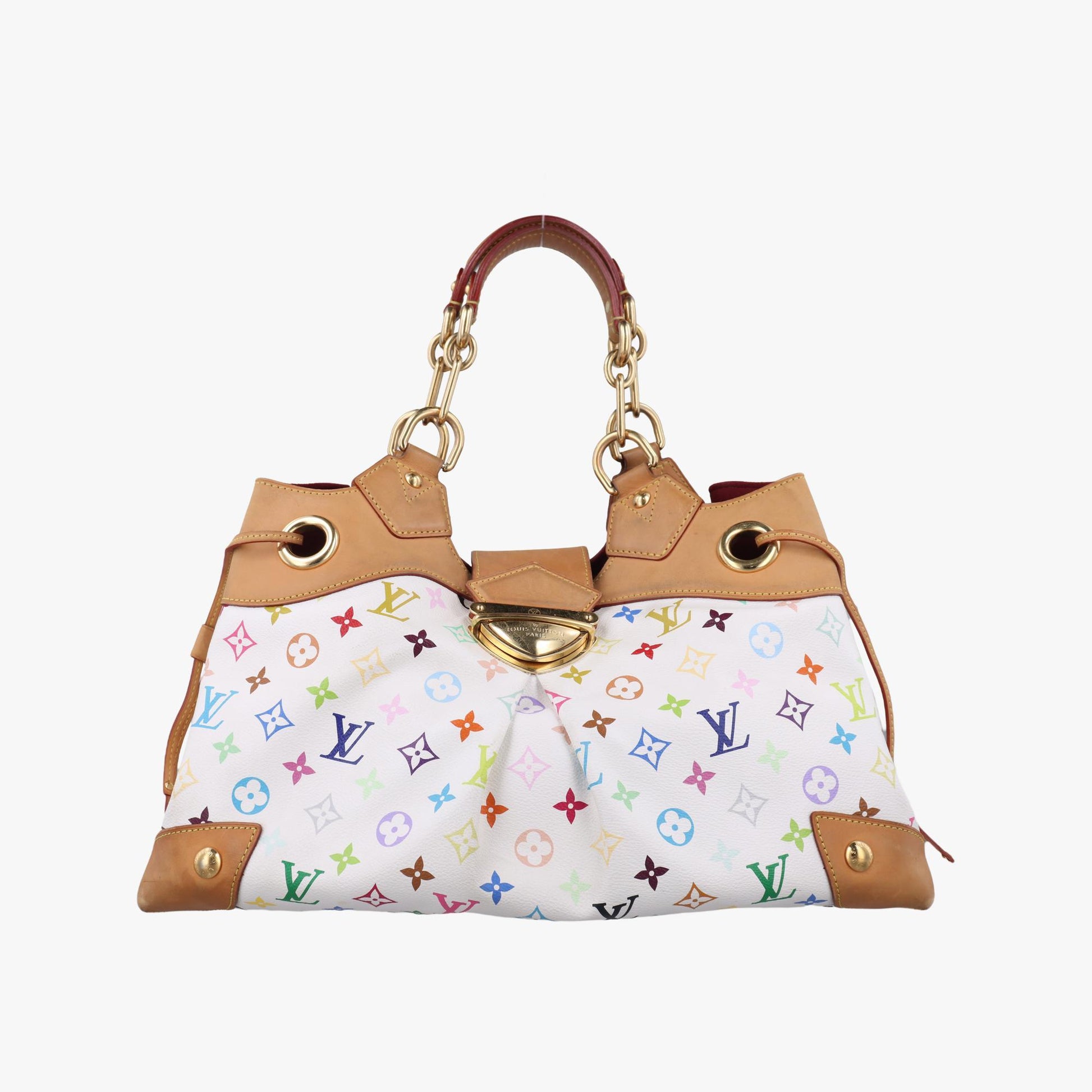 ルイヴィトン Louis Vuitton ハンドバッグ レディース ウルスラ ブロン モノグラム マルチカラー M40123 TH1077