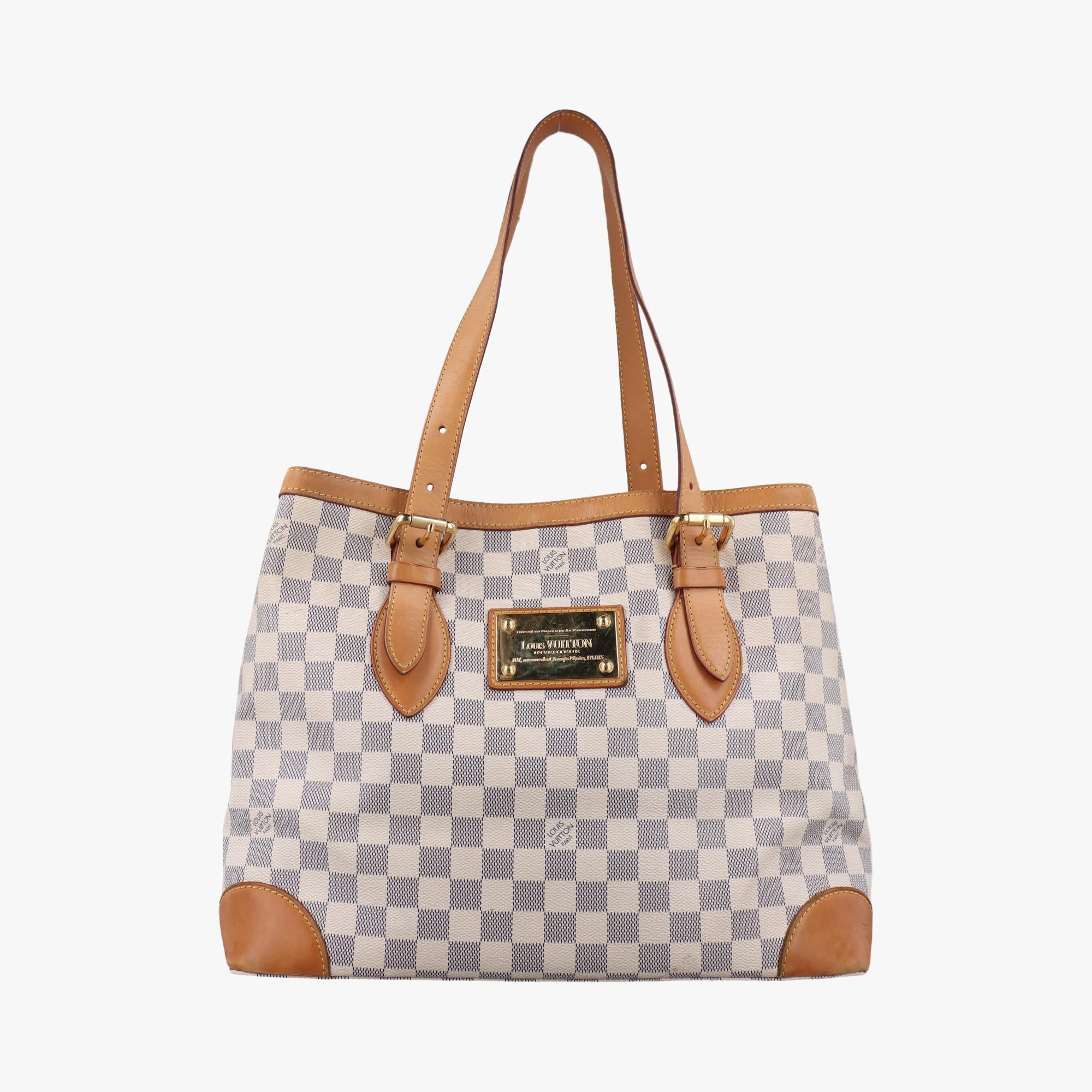 ルイヴィトン Louis Vuitton ショルダーバッグ レディース ハムプステッドMM アズール ダミエキャンバス N51206 CA4089