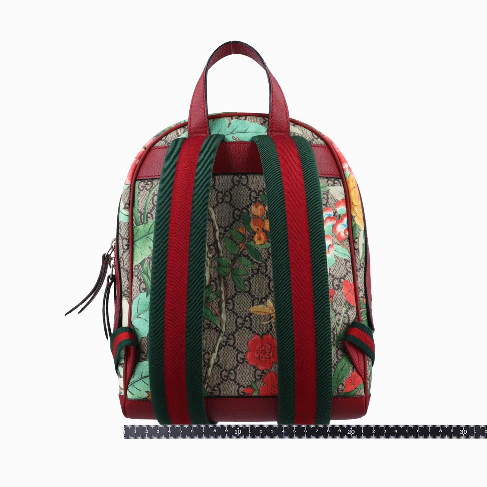 グッチ Gucci リュック/バックパック レディース GGスプリームティアン ベージュ×レッド×マルチ PVCコーティングキャンバス×レザー 427042 H020882517