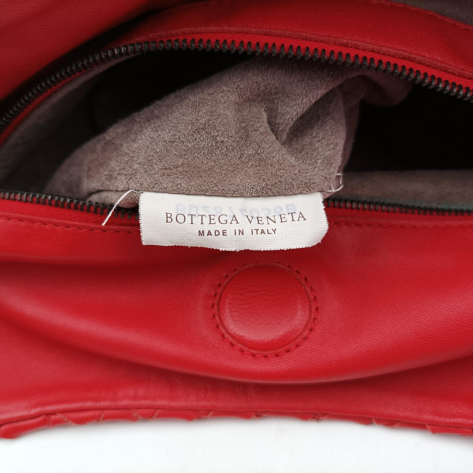 ボッテガヴェネタ Bottega Veneta ハンドバッグ レディース イントレチャート レッド ラムスキン B02874036B