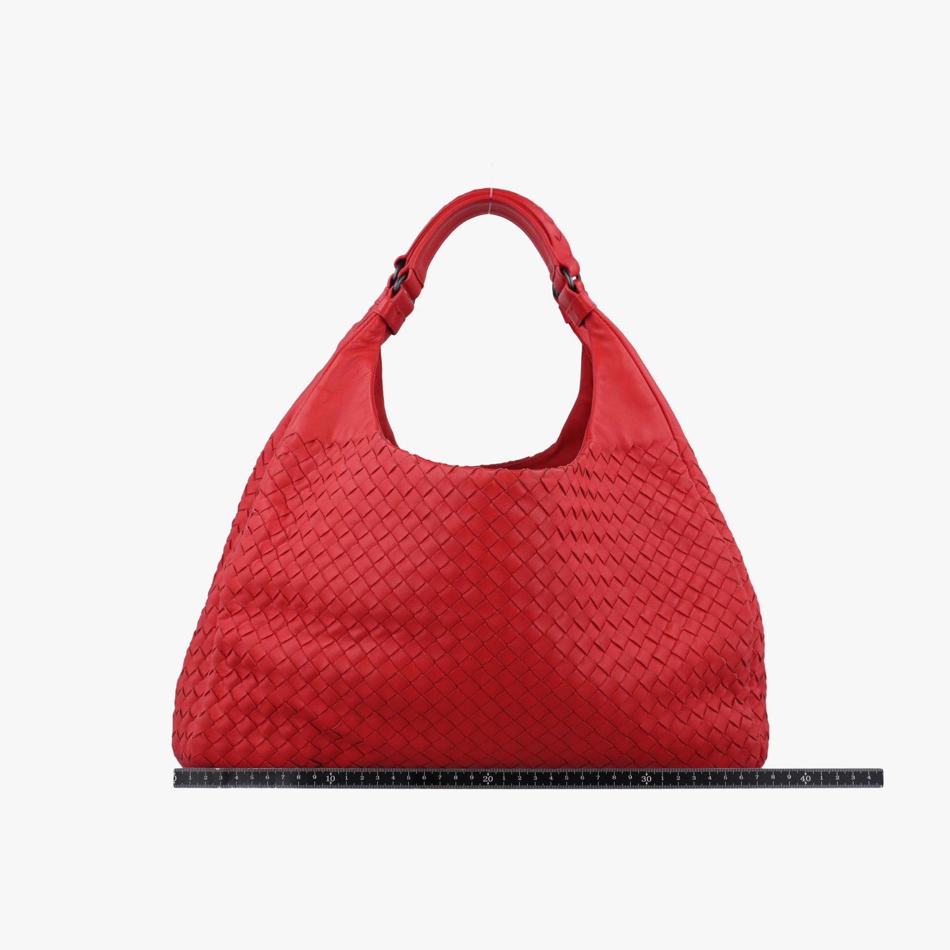 ボッテガヴェネタ Bottega Veneta ハンドバッグ レディース イントレチャート レッド ラムスキン B02874036B