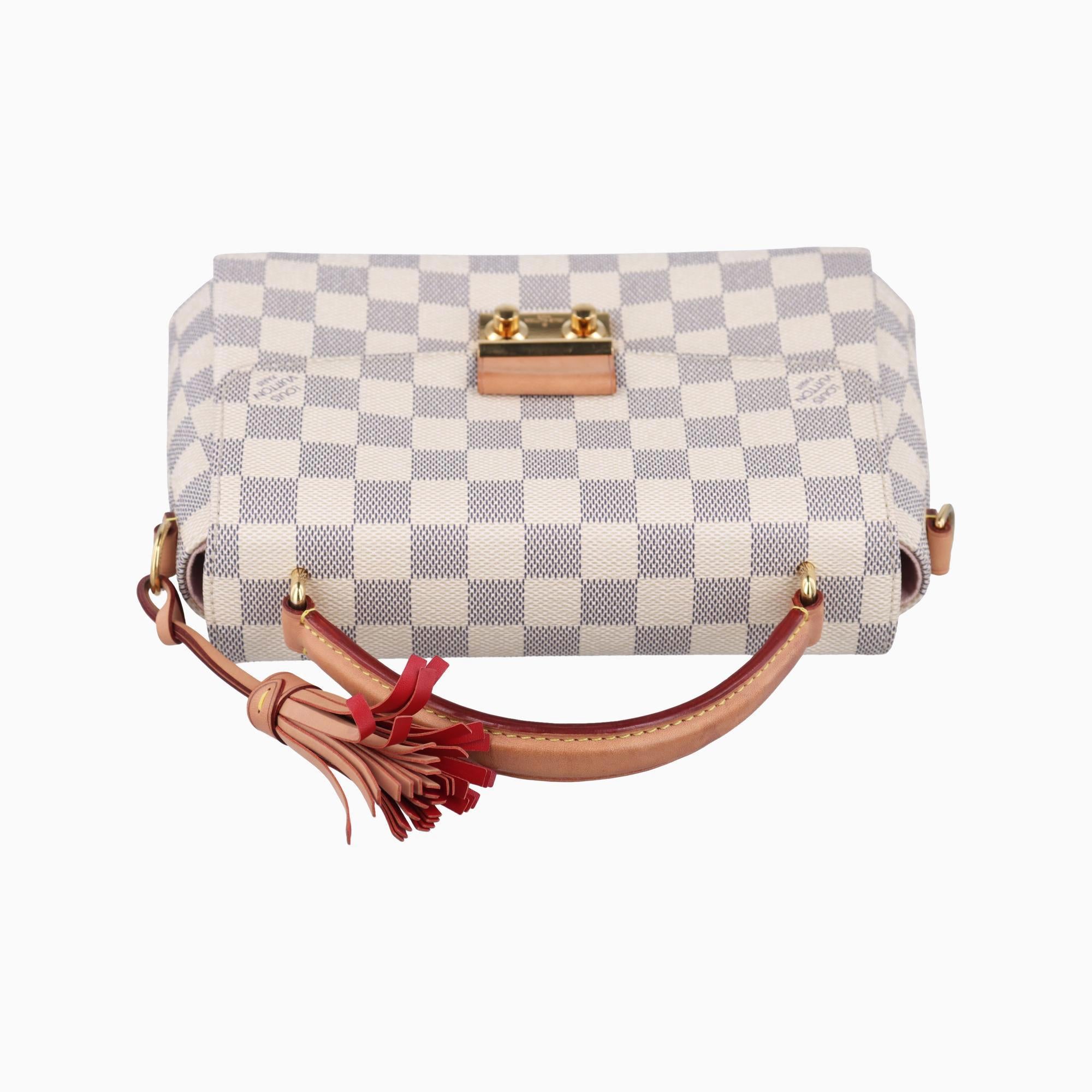 ルイヴィトン Louis Vuitton ショルダーバッグ レディース クロワゼット アズール ダミエキャンバス N41581 ML3169