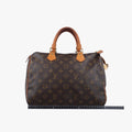 ルイヴィトン Louis Vuitton ボストンバッグ レディース スピーディ30 モノグラム/ブラウン系 モノグラムキャンバス M41526 TH4068