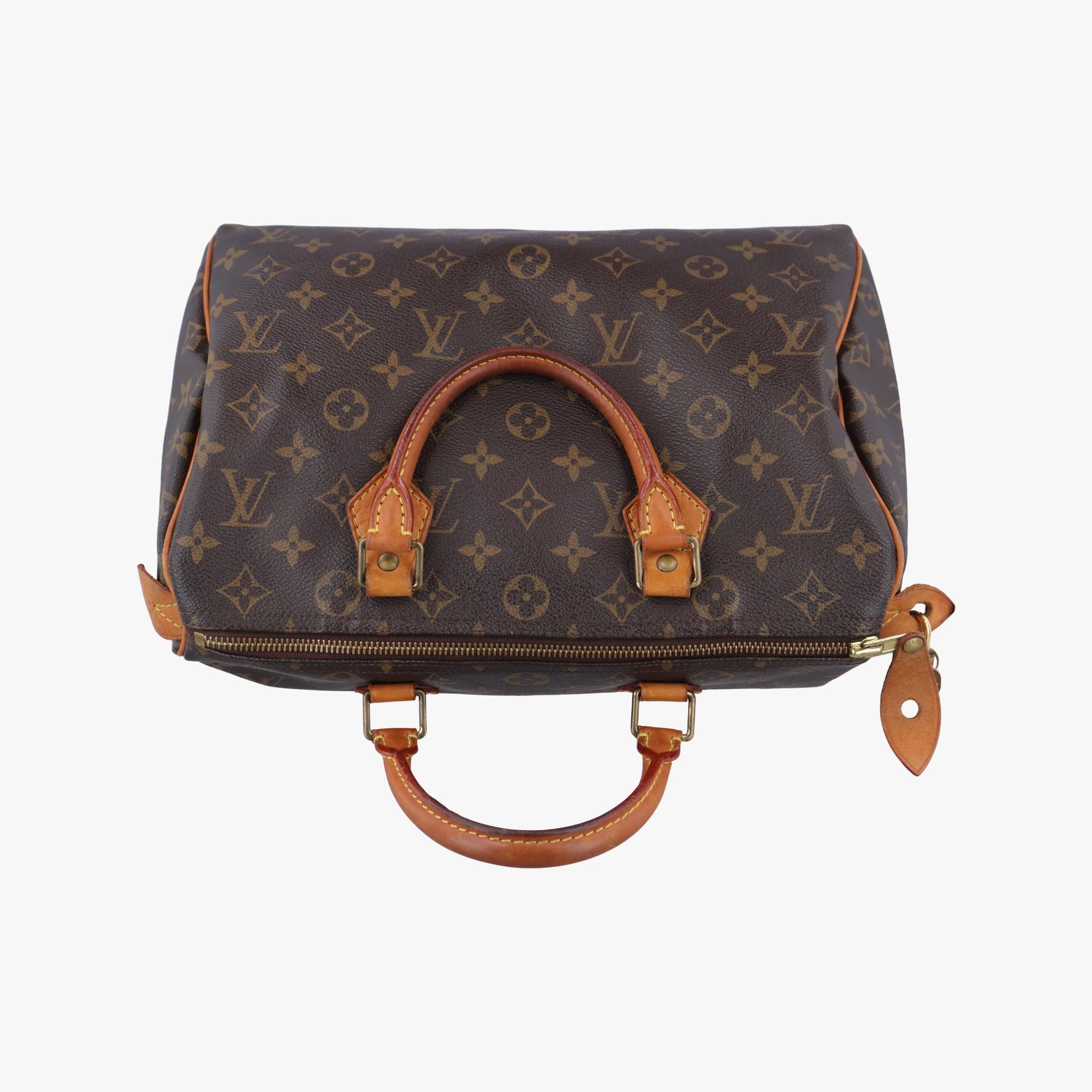 ルイヴィトン Louis Vuitton ボストンバッグ レディース スピーディ30 モノグラム/ブラウン系 モノグラムキャンバス M41526 TH4068