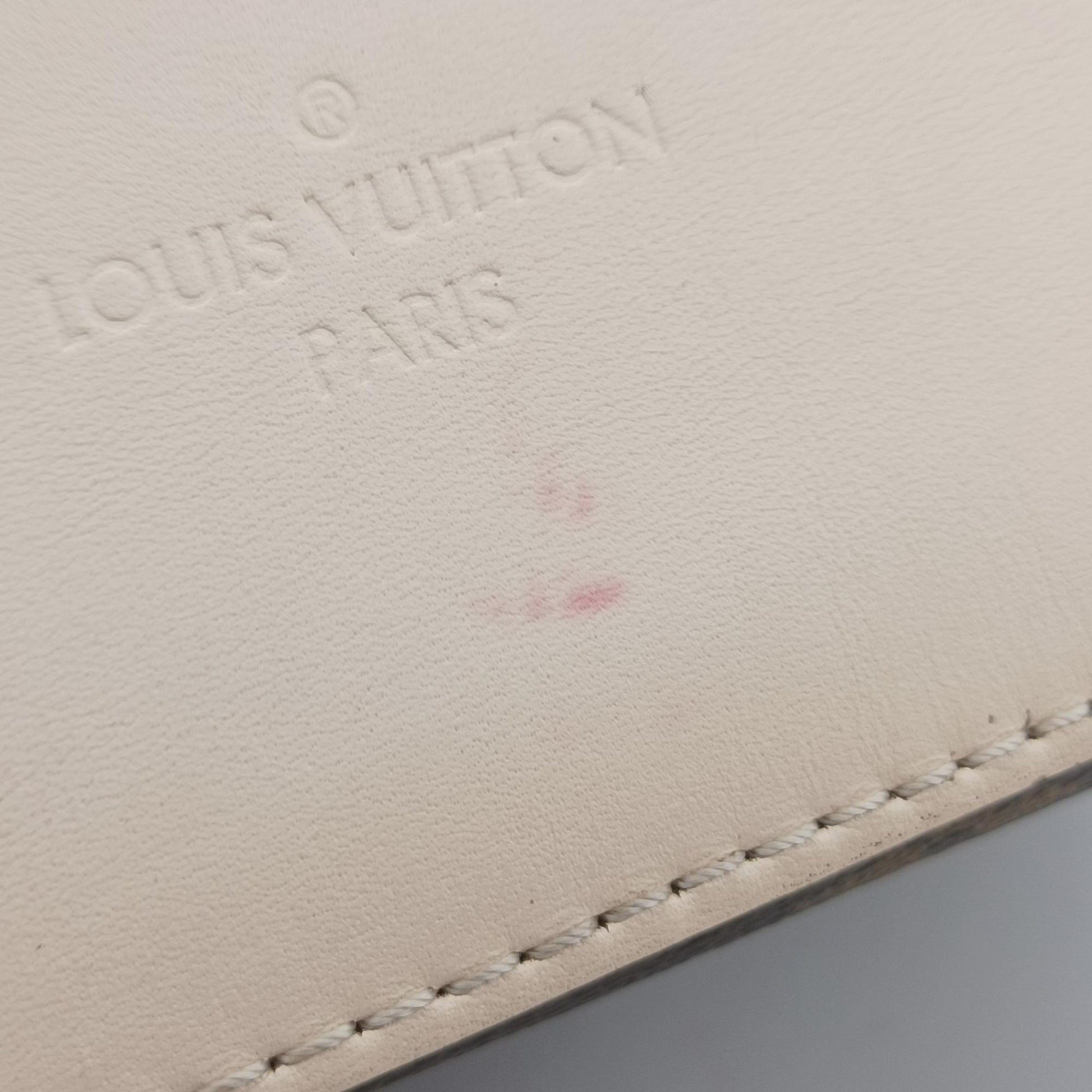 ルイヴィトン Louis Vuitton ショルダーバッグ レディース サントンジュ モノグラム/ブラウン系×クレーム モノグラムキャンバス×カーフレザー M43559 CA2118