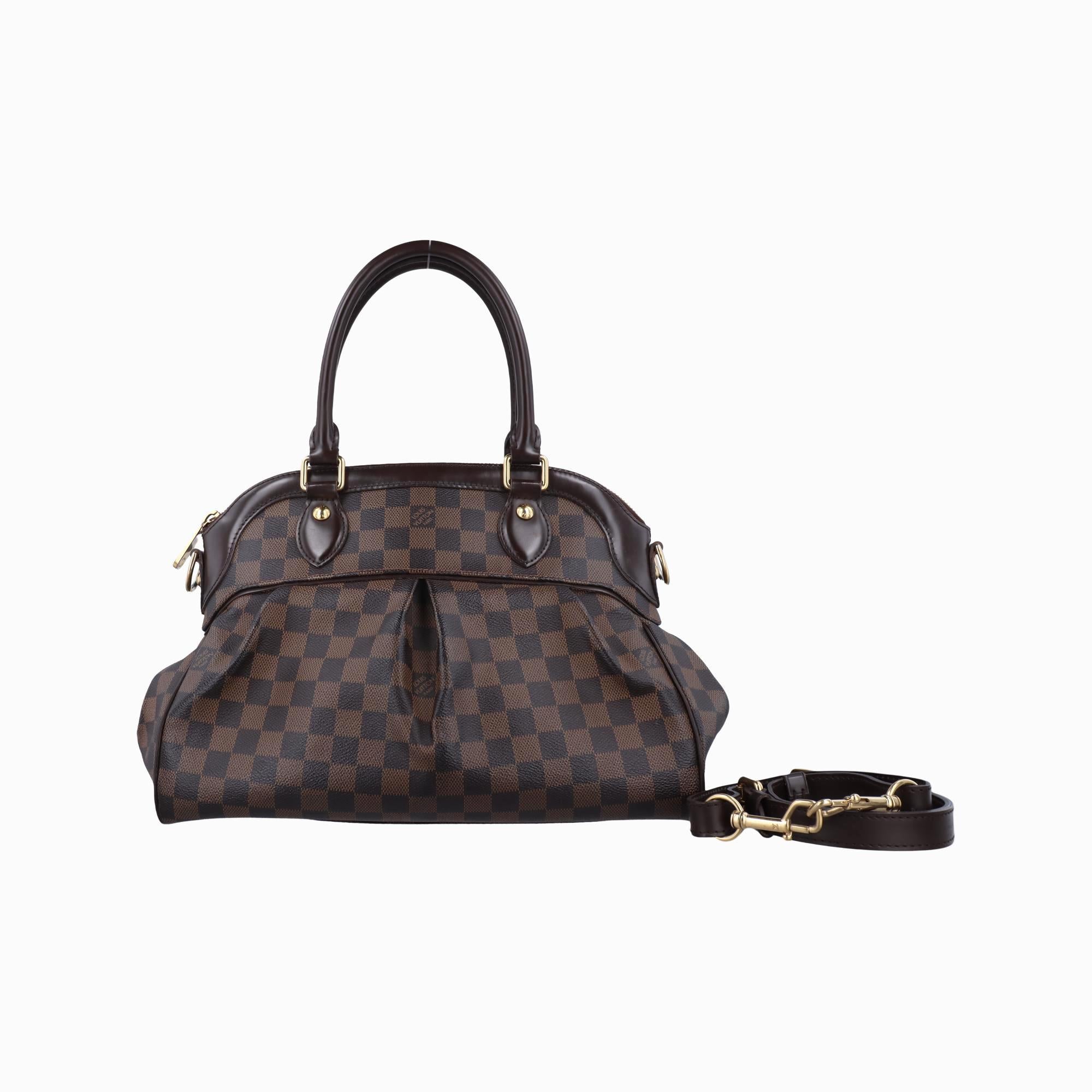 ルイヴィトン Louis Vuitton ショルダーバッグ レディース トレヴィPM エベーヌ ダミエキャンバス N51997 TH0098