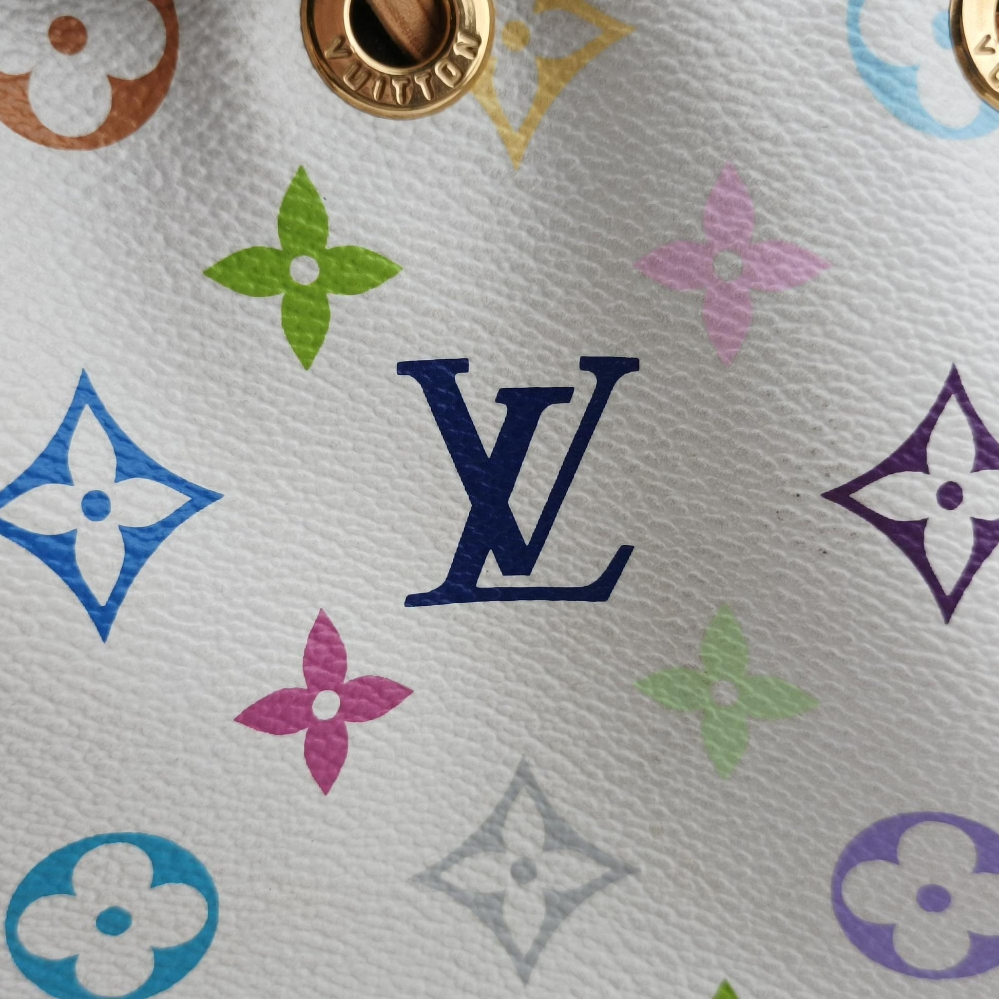 ルイヴィトン Louis Vuitton ショルダーバッグ レディース プチ ノエ ブロン モノグラム マルチカラー M42229 CA2077