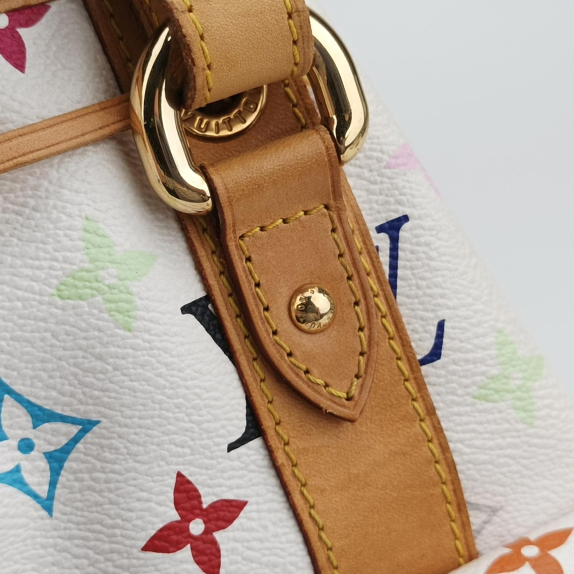 ルイヴィトン Louis Vuitton ショルダーバッグ レディース プチ ノエ ブロン モノグラム マルチカラー M42229 CA2077