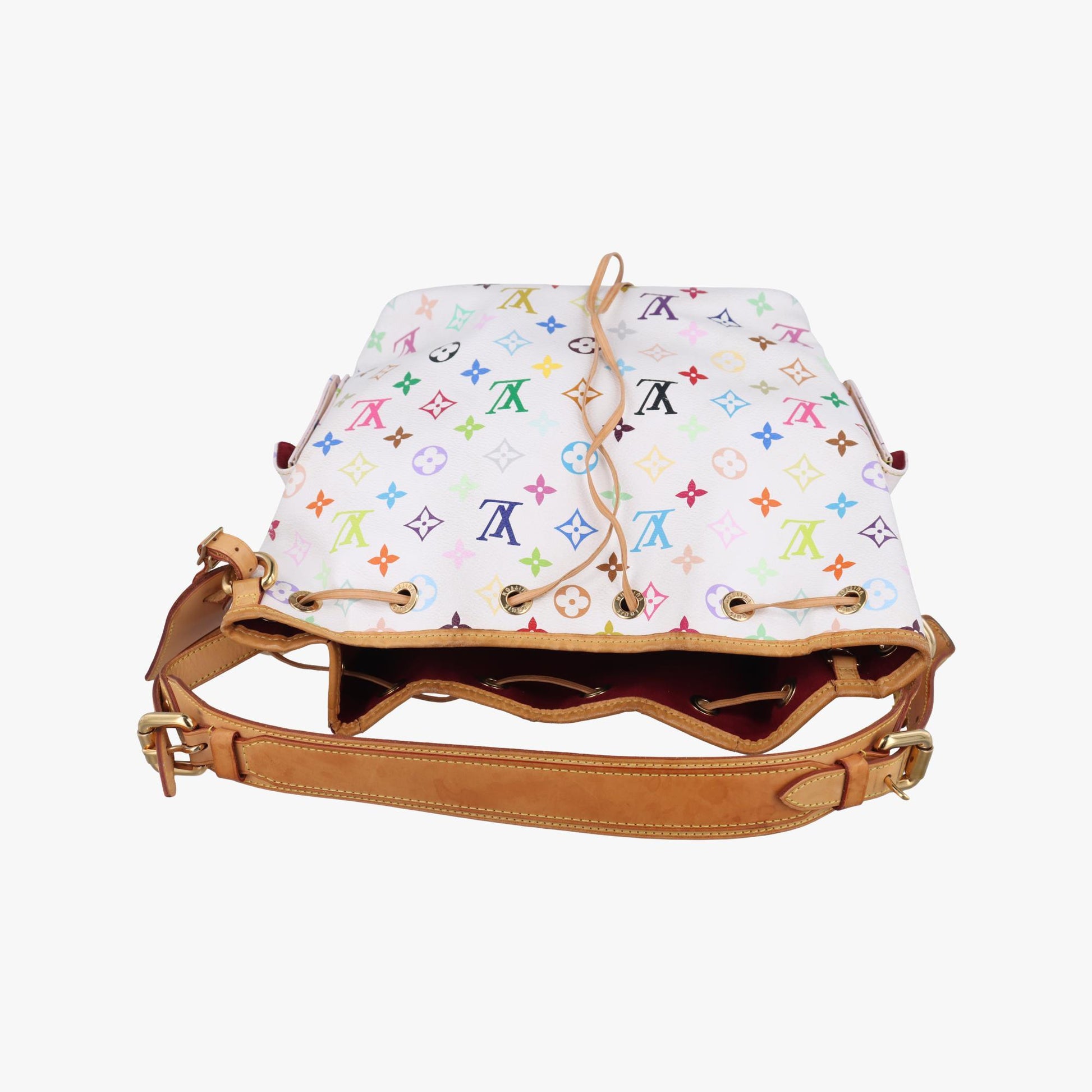 ルイヴィトン Louis Vuitton ショルダーバッグ レディース プチ ノエ ブロン モノグラム マルチカラー M42229 CA2077