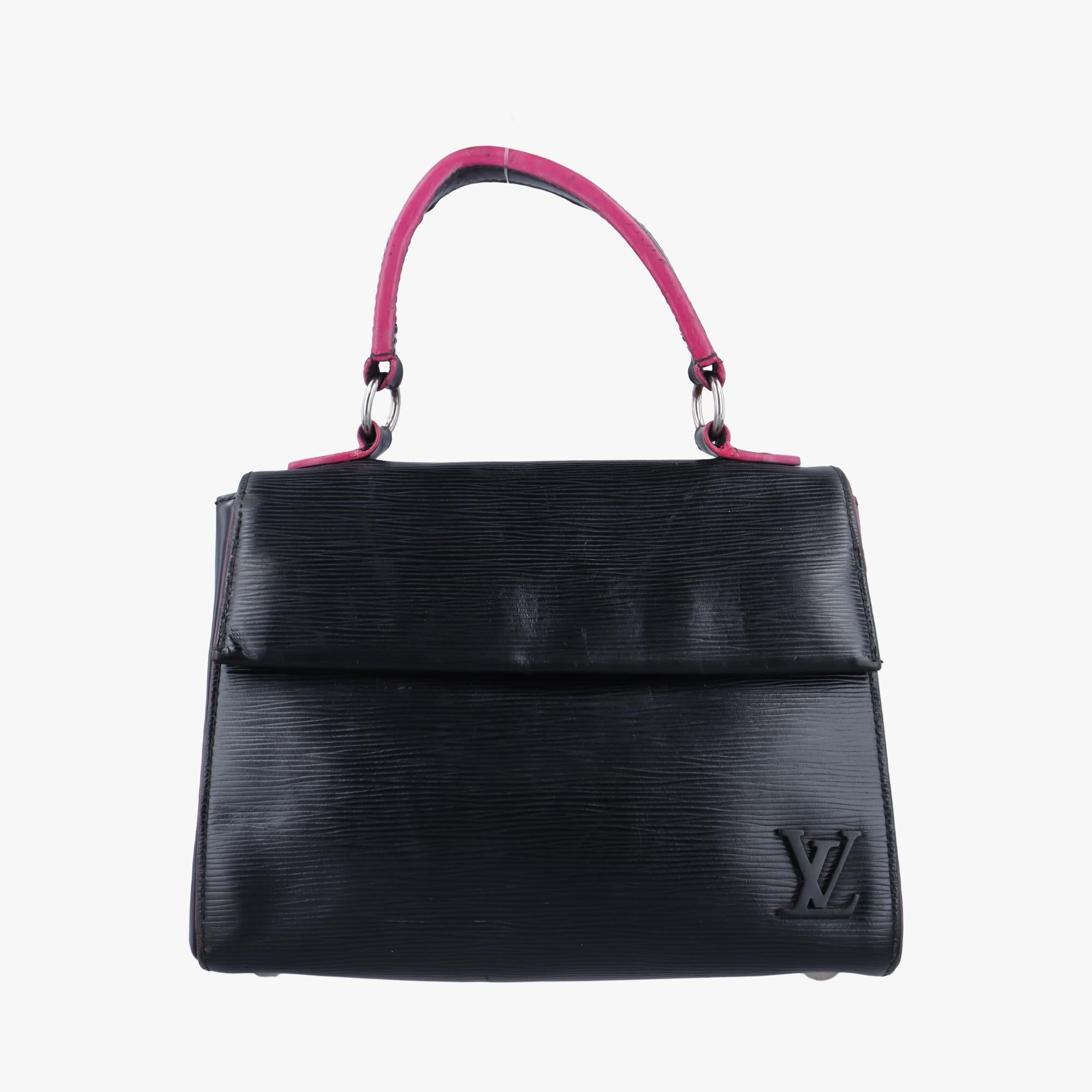 ルイヴィトン Louis Vuitton ショルダーバッグ レディース クリュニーBB ノワール×ホットピンク エピ M54167 CA2177