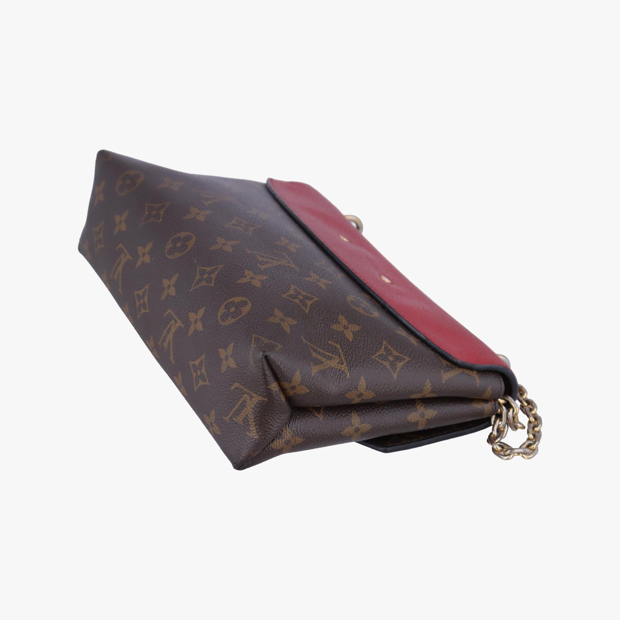 ルイヴィトン Louis Vuitton ショルダーバッグ レディース サンプラシード モノグラム/ブラウン系×スリーズ モノグラムキャンバス×カーフレザー M43713 CA3199