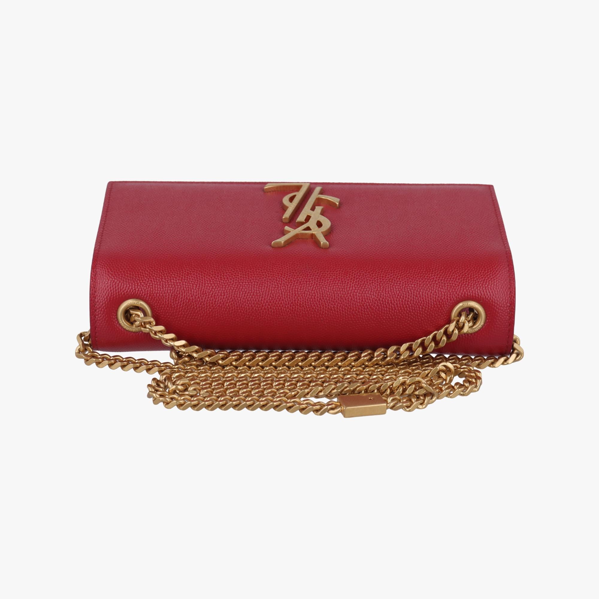 イヴサンローラン Yves saint Laurent ショルダーバッグ レディース ケイト レッド レザー VNZ470429.0117