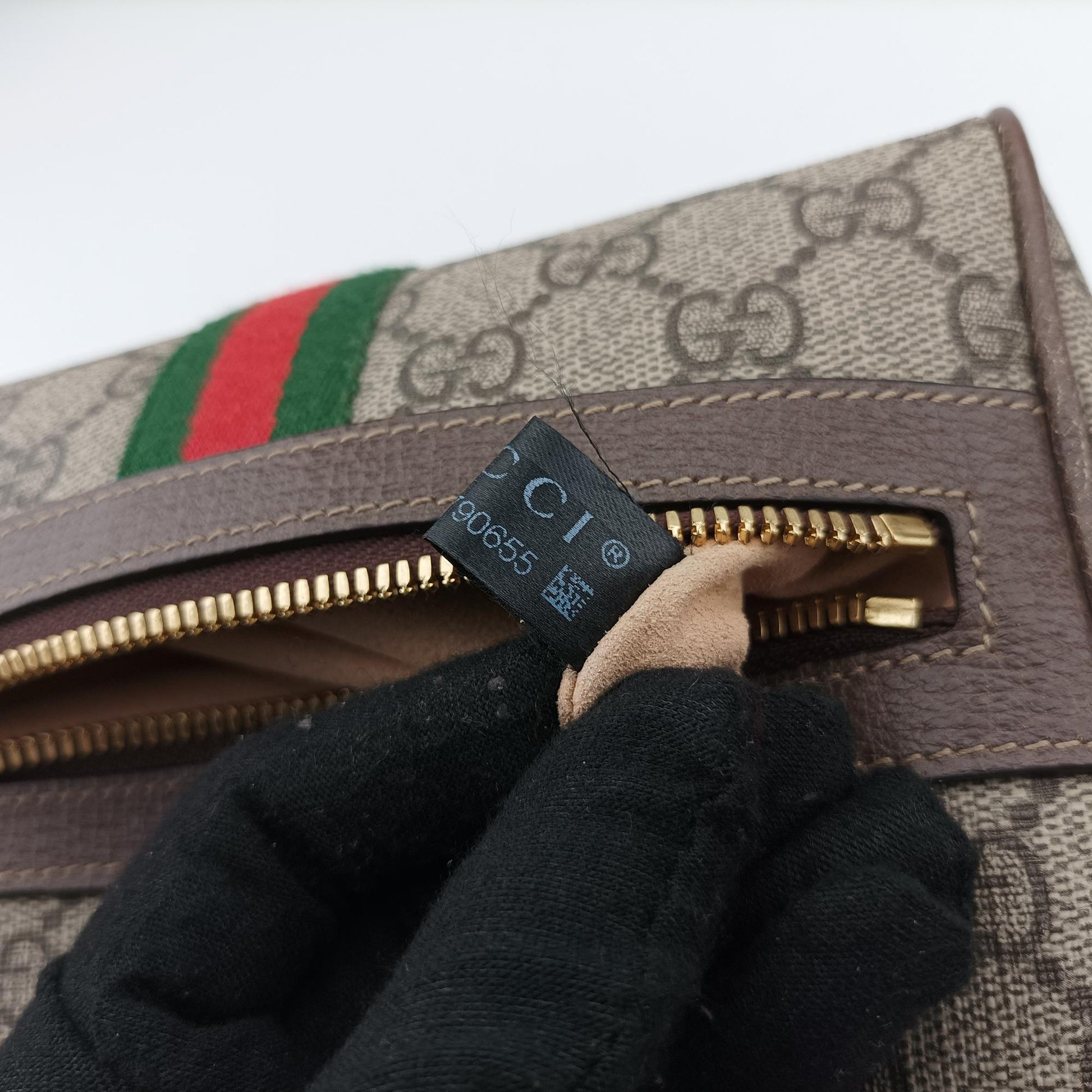 グッチ Gucci ボディバッグ/ウェストバッグ レディース オフィディア ブラウン PVCコーティングキャンバス×レザー 517076 H024790655