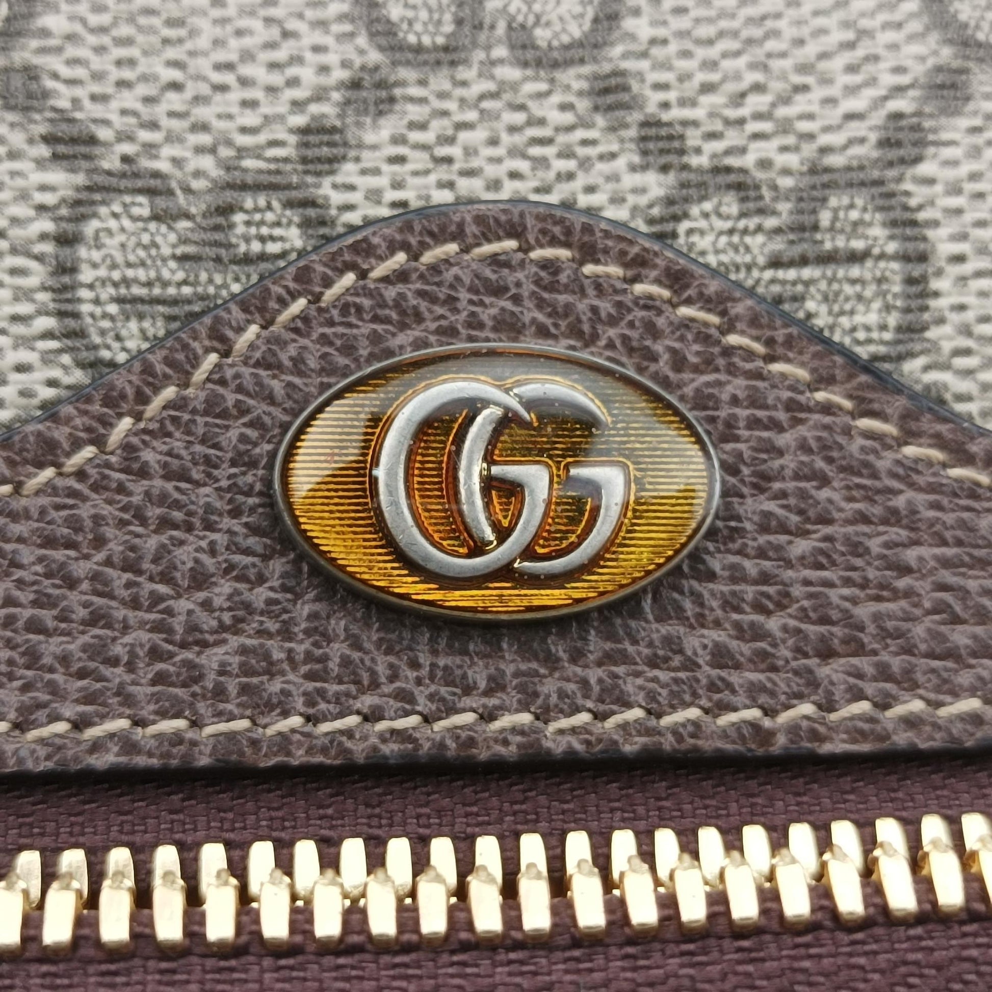 グッチ Gucci ボディバッグ/ウェストバッグ レディース オフィディア ブラウン PVCコーティングキャンバス×レザー 517076 H024790655